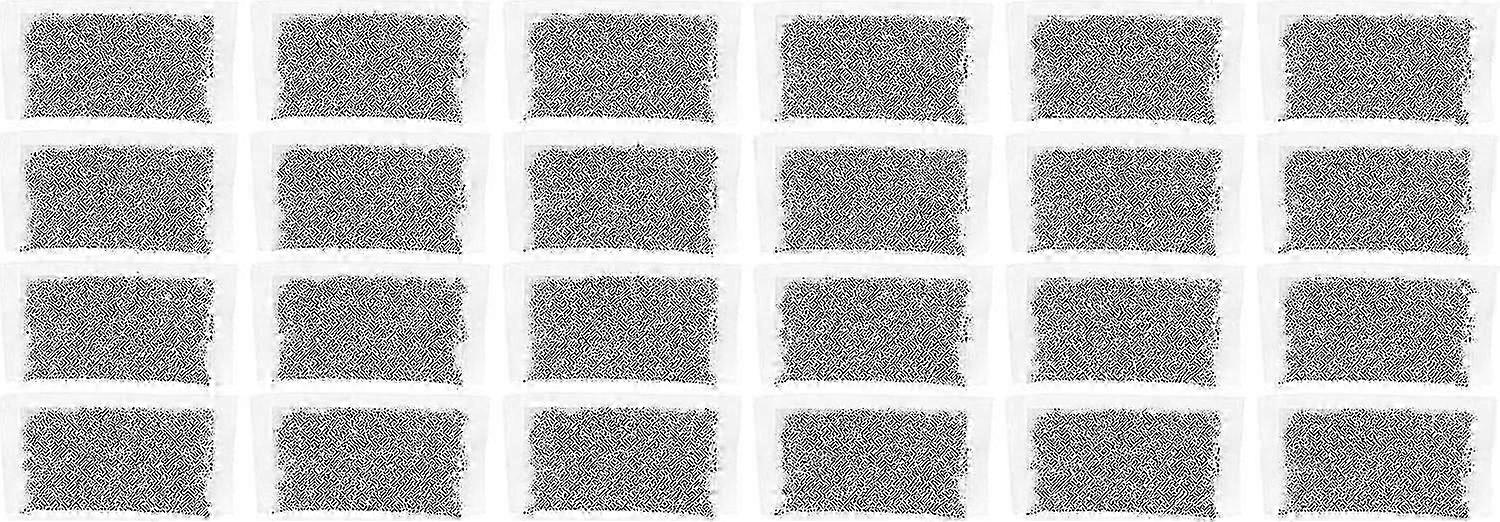 Replacement Activated Charcoal Water Filter Sachets Compatible With Megahome And Other Countertop Water Distiller, 36 Packs Zekai