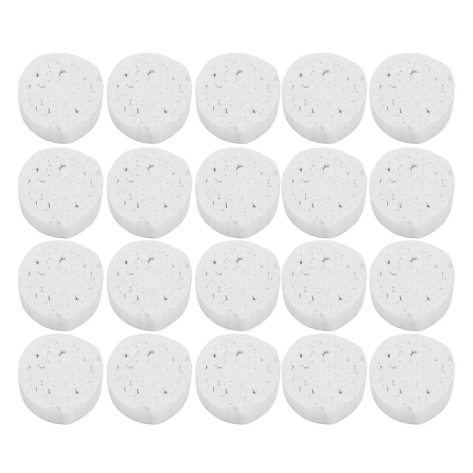 100pcs /バッグ歯科用ロールコットンボール天然歯科用コットンロール高吸収性コットン