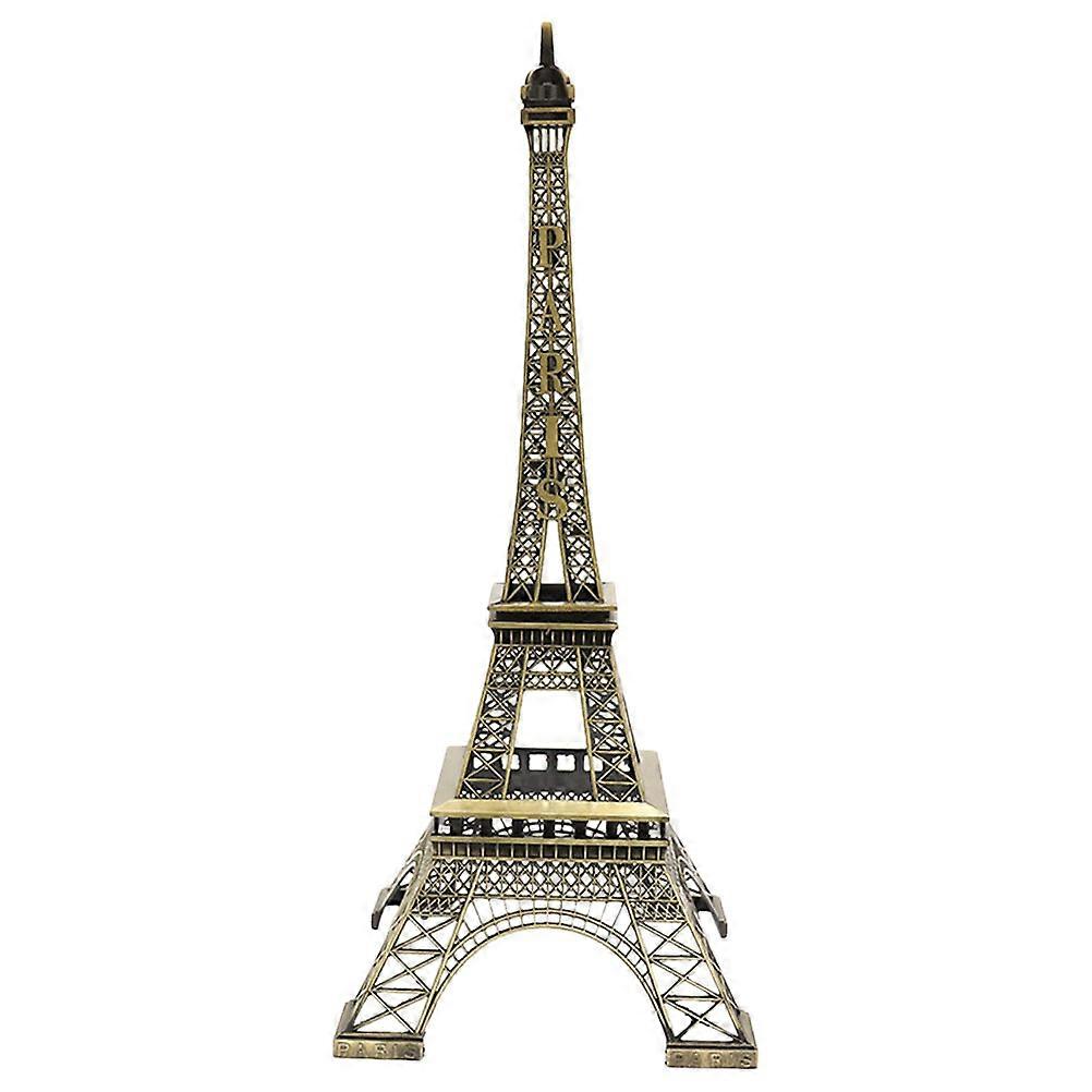 Decorative Eiffel Tower Model Metal Craft for Desktop Use 4Pcs Assorted Color