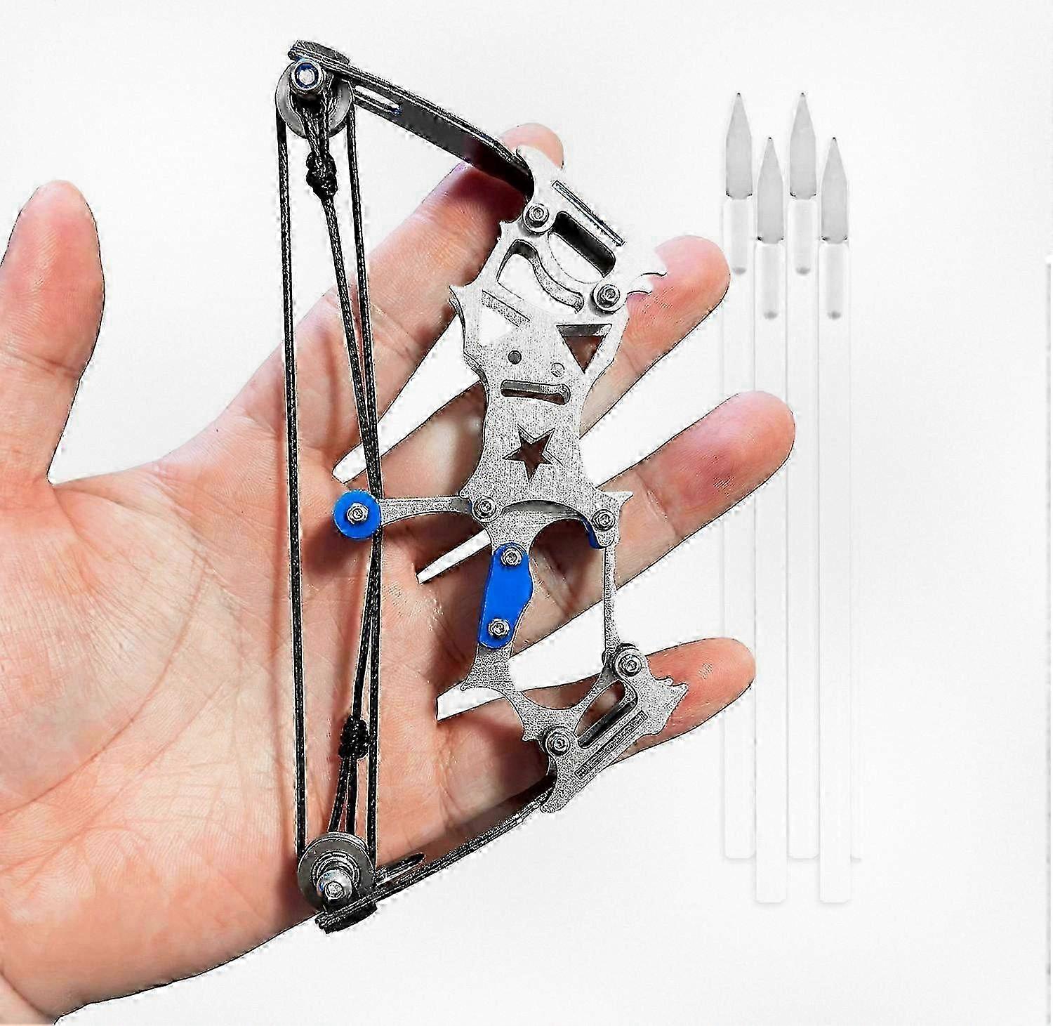 Universal Mini Compound Bow for Left & Right Hand Outdoor Archery Practice, Parent-Child Training and Target Shooting