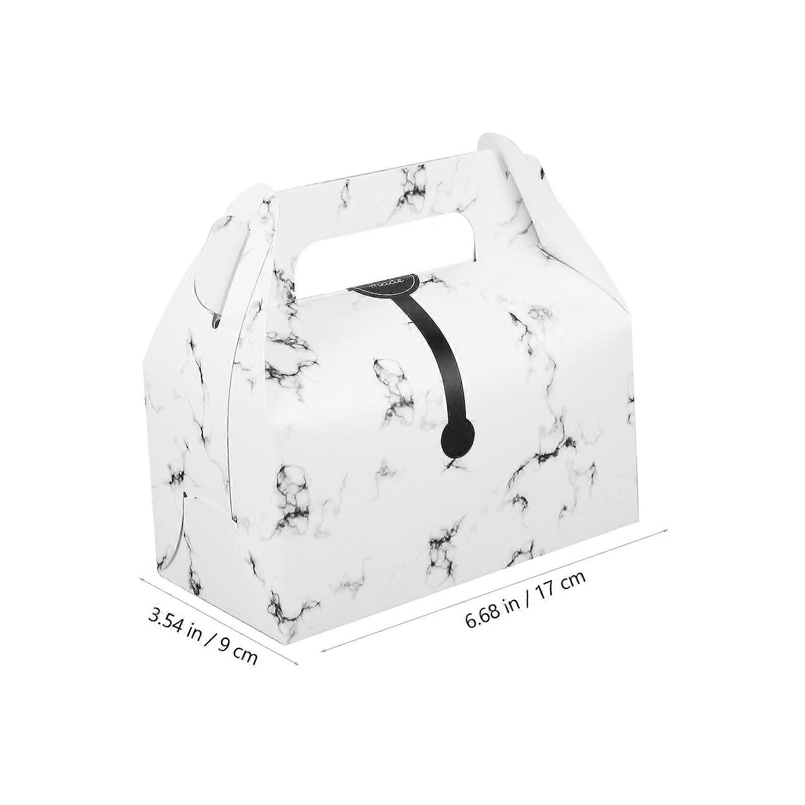 Cake Boxes White Portable Cake Boxes for Storage Use 10Pcs