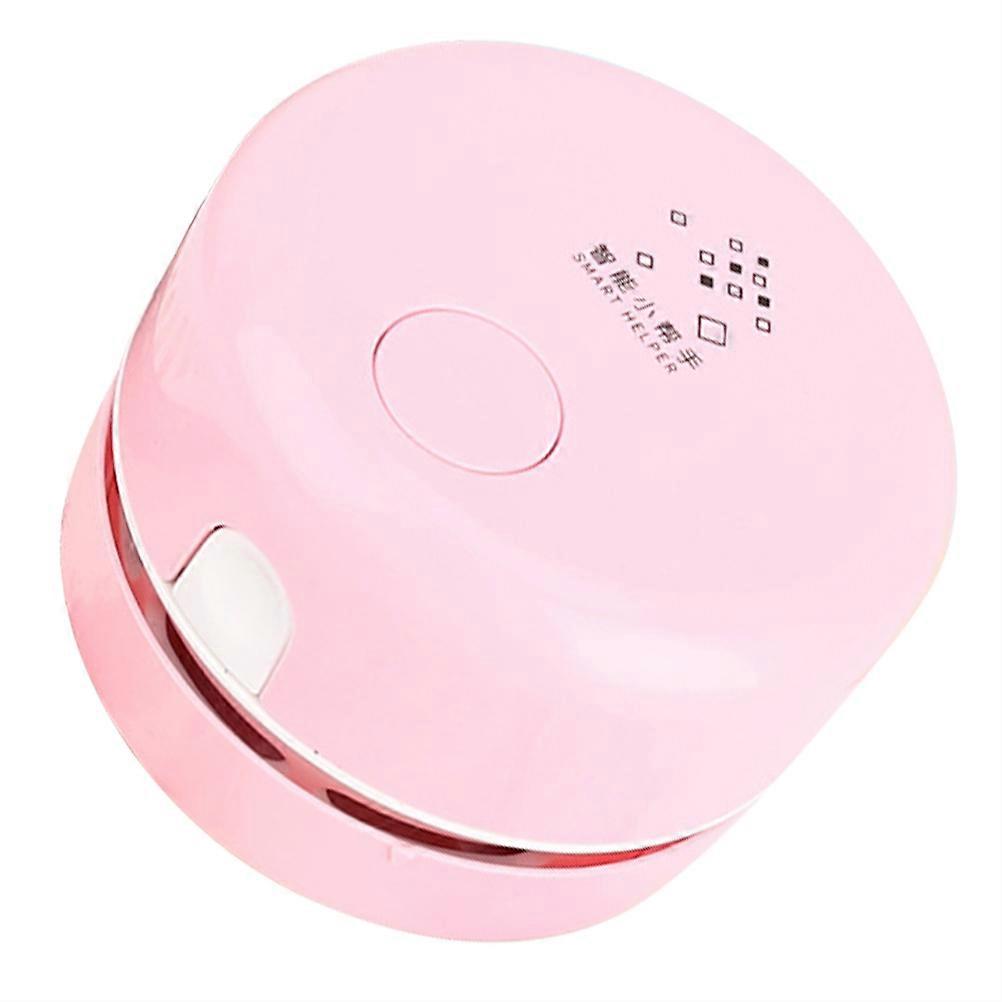 Pink Mini Dust Collector Desktop Cleaner for Keyboard Cleaning