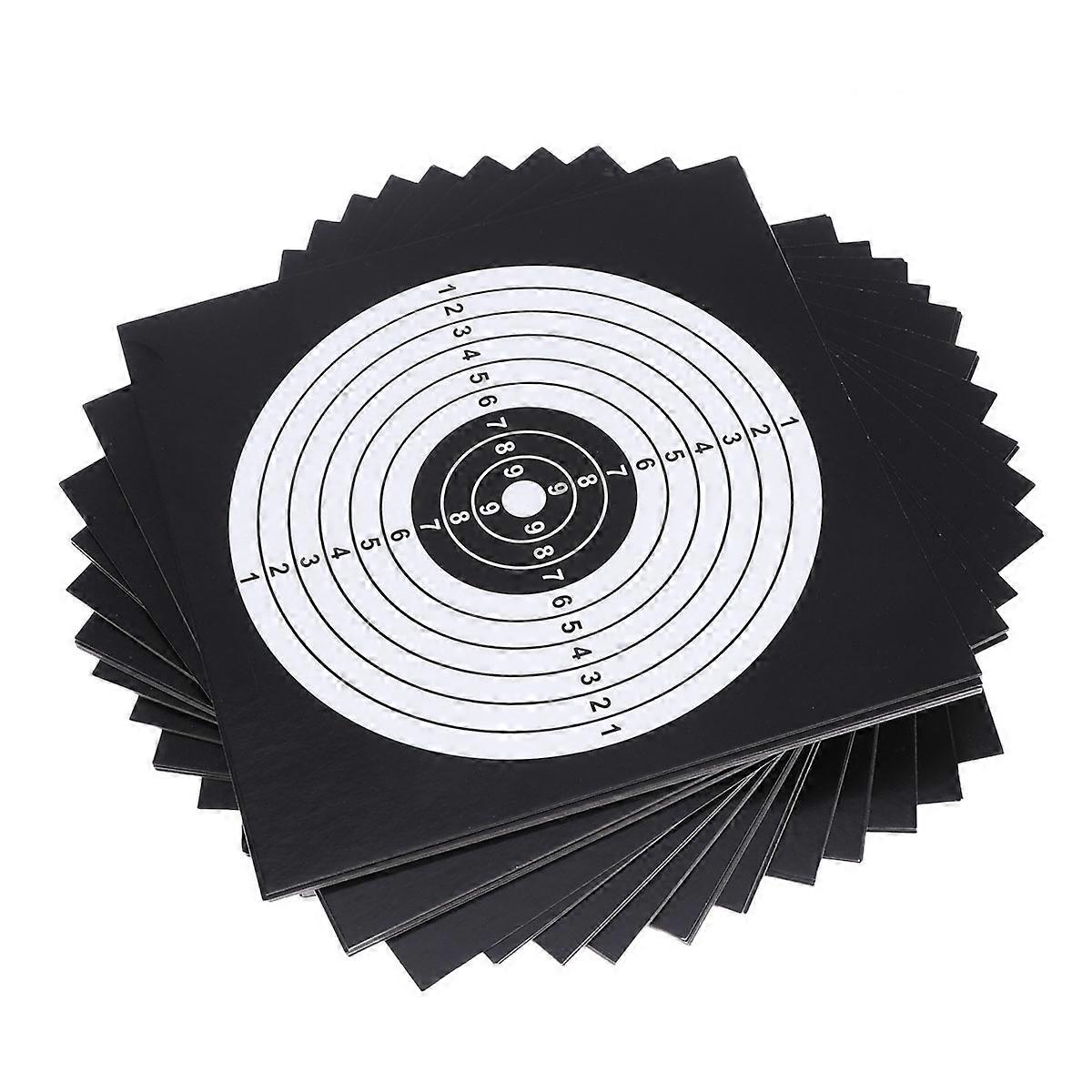 Shooting Target Sheet Paper for Practicing 100Pcs Paper
