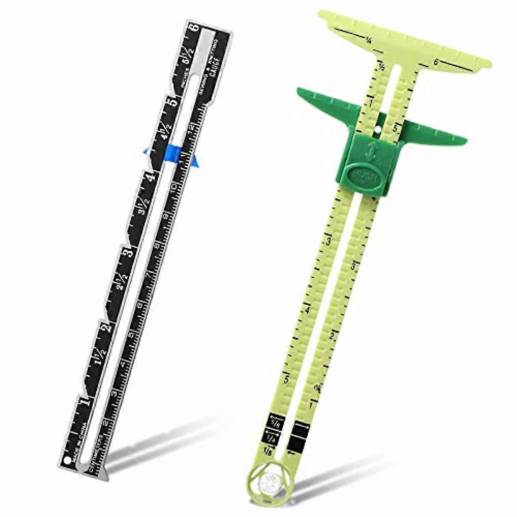 2pcs/set Sewing Accessories Easy-to And Versatile Tools For Knitting And for Patchwork Patchworks Ruler