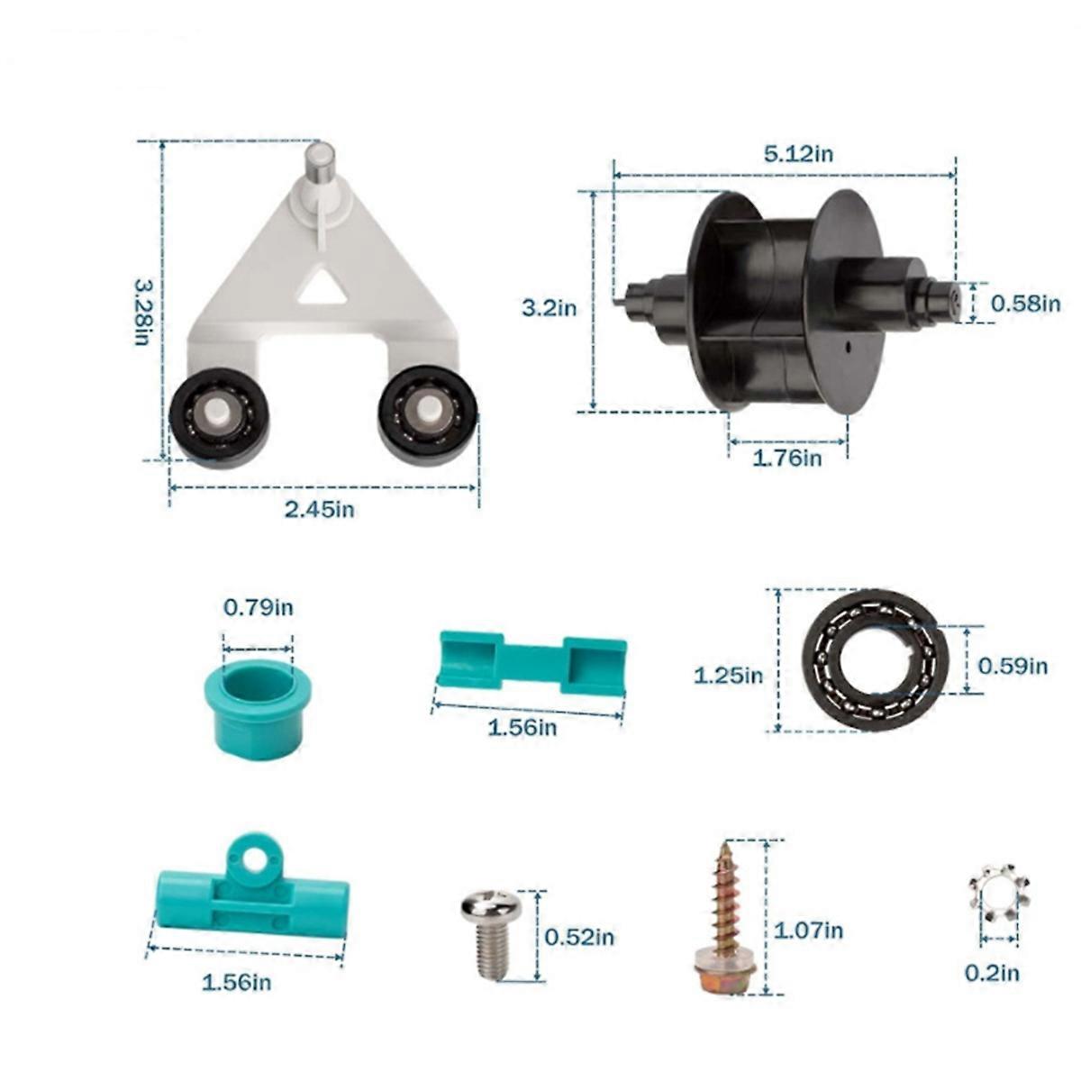 AXV621DAT Pool Vacuum A-Frame/Turbine Kit for