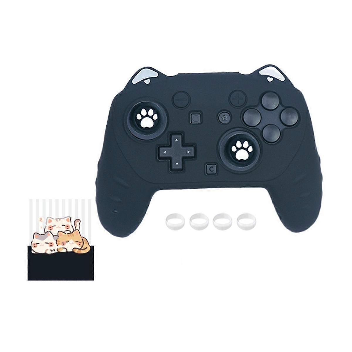 Switch 2 Pro Cat Controller Skin Grips