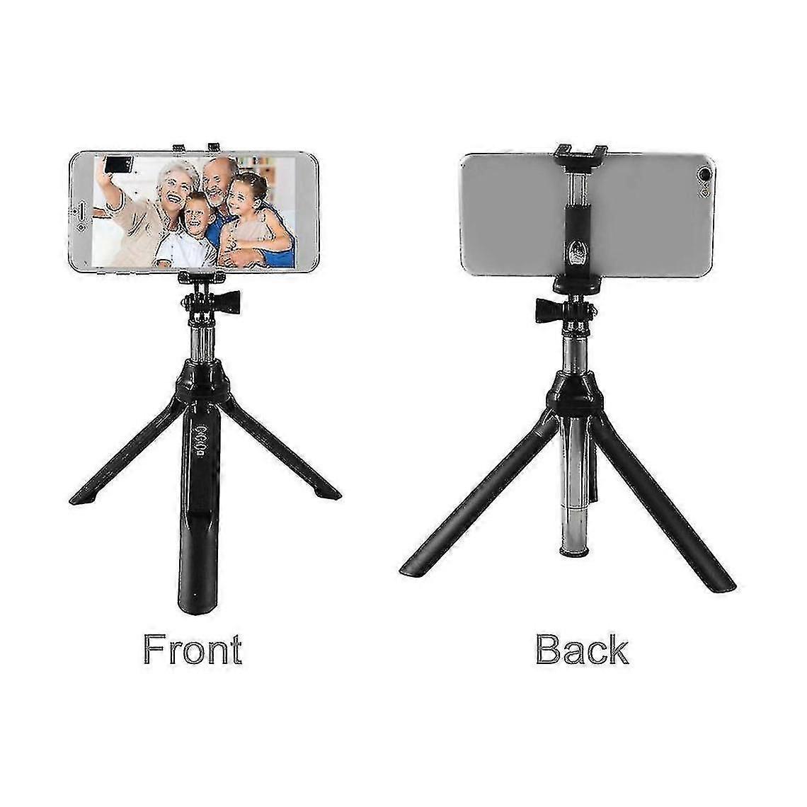Yyh Mini Tripod 3 In 1 Bluetooth Selfie Stick Monopod In 1