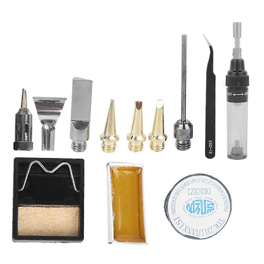 Gas Soldering Iron Pen Type Methane Gas Soldering Iron Plastic Box Combination Packages