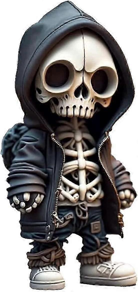 Cool Resin Skeleton Figurines as Cute Decorative Statues for Memorial Displays