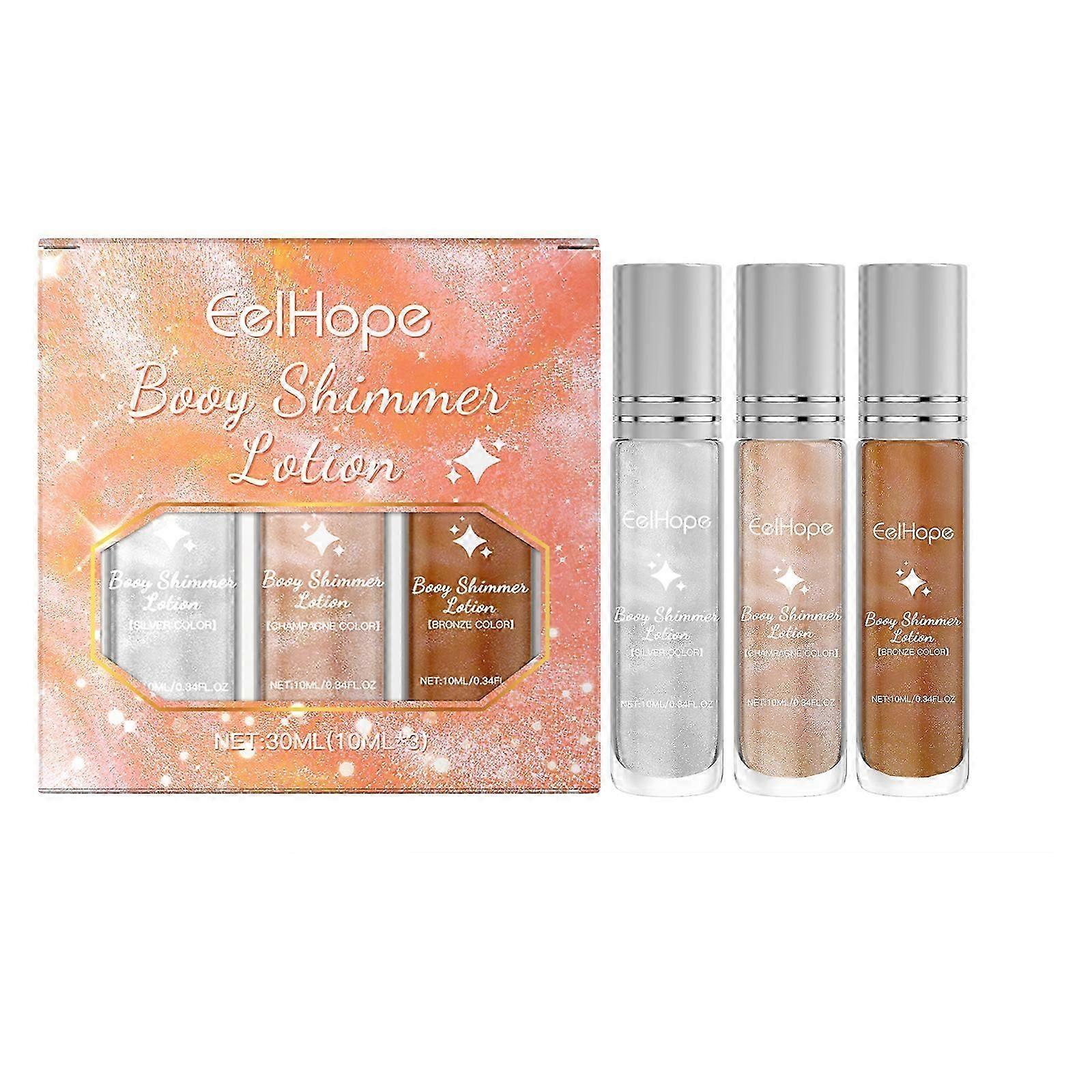 Liquid Fluorescent Face Highlight Oil Stick Set - Glow Makeup for Parties & Events