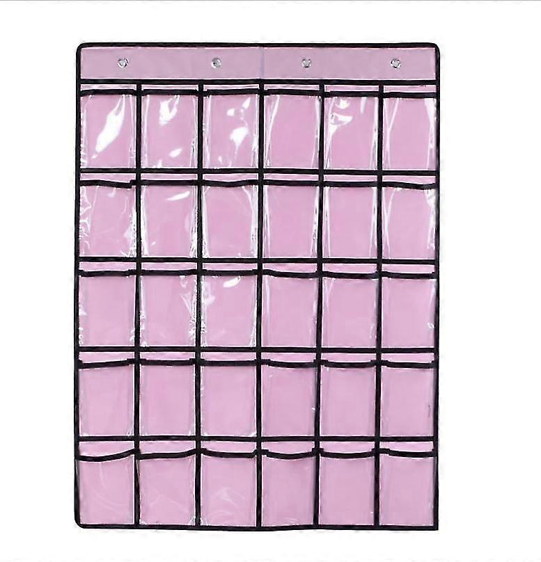 Classroom Pocket Chart For Cell Phones Calculators, 9/20/30/36 Clear Pockets