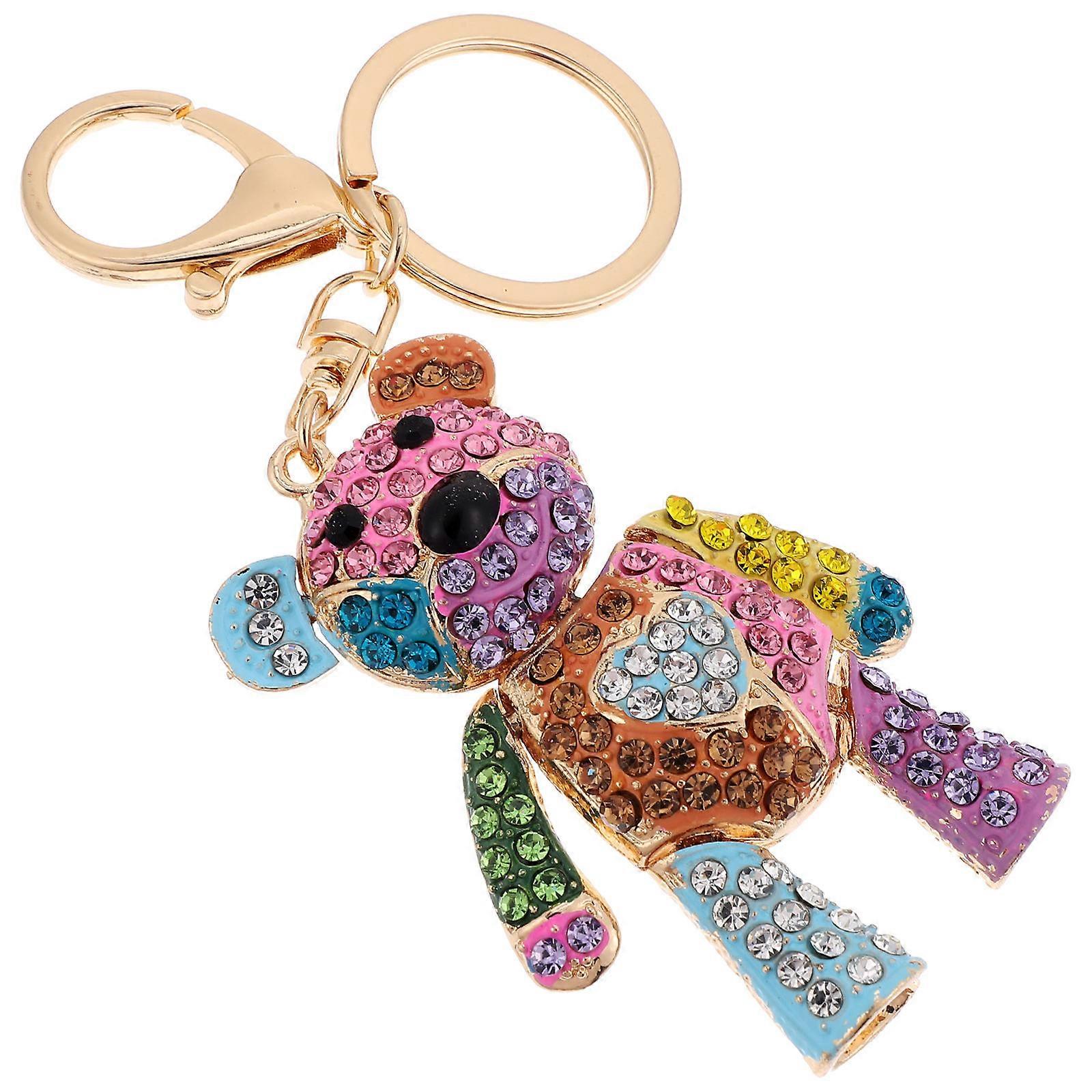 Aesthetic Keychain Shape Purse Key Chain 5Pcs Bundle