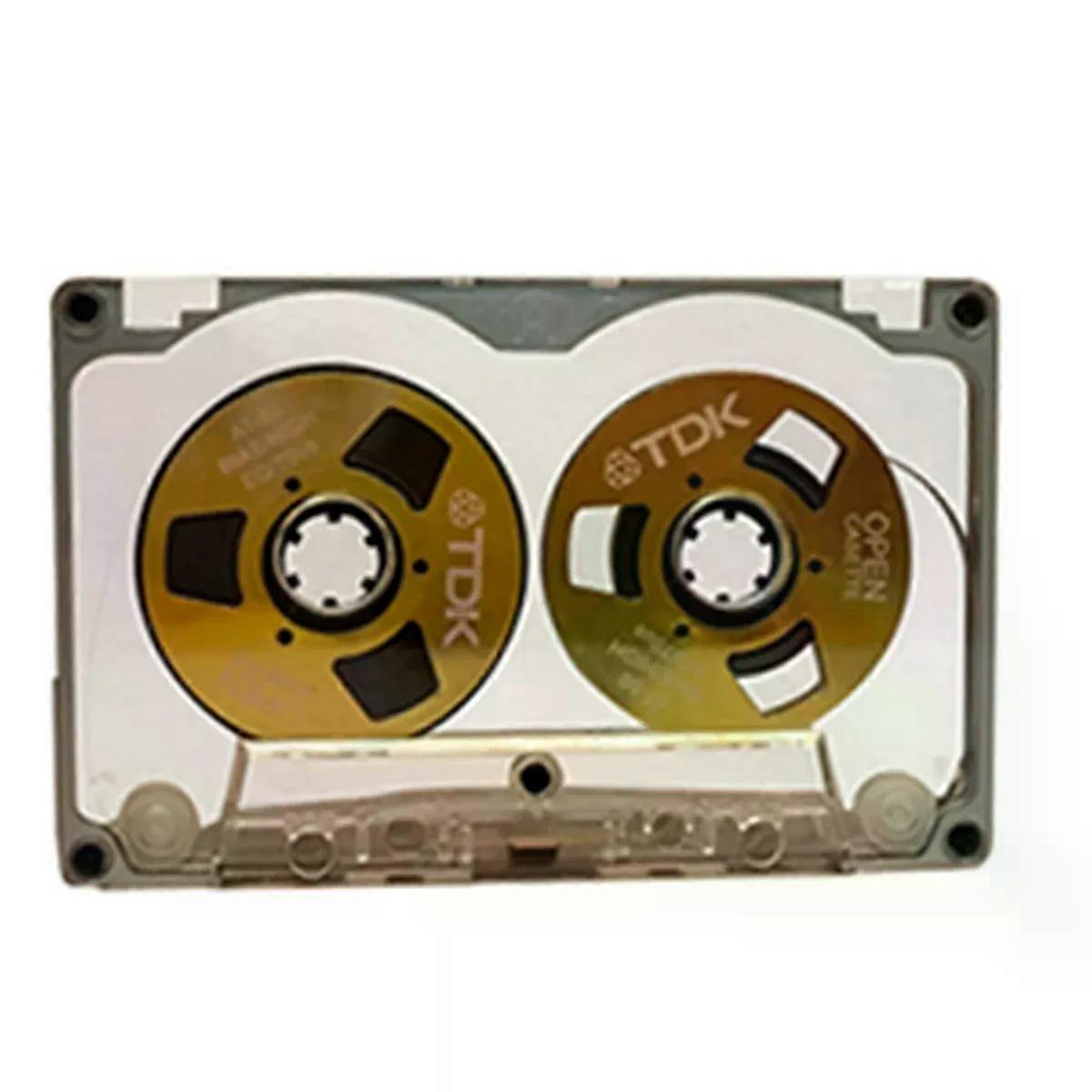 55 Minute Blank Tape Disk Double-Sided Metal Small Open Disk Blank Cassette Tape Tape Disk E