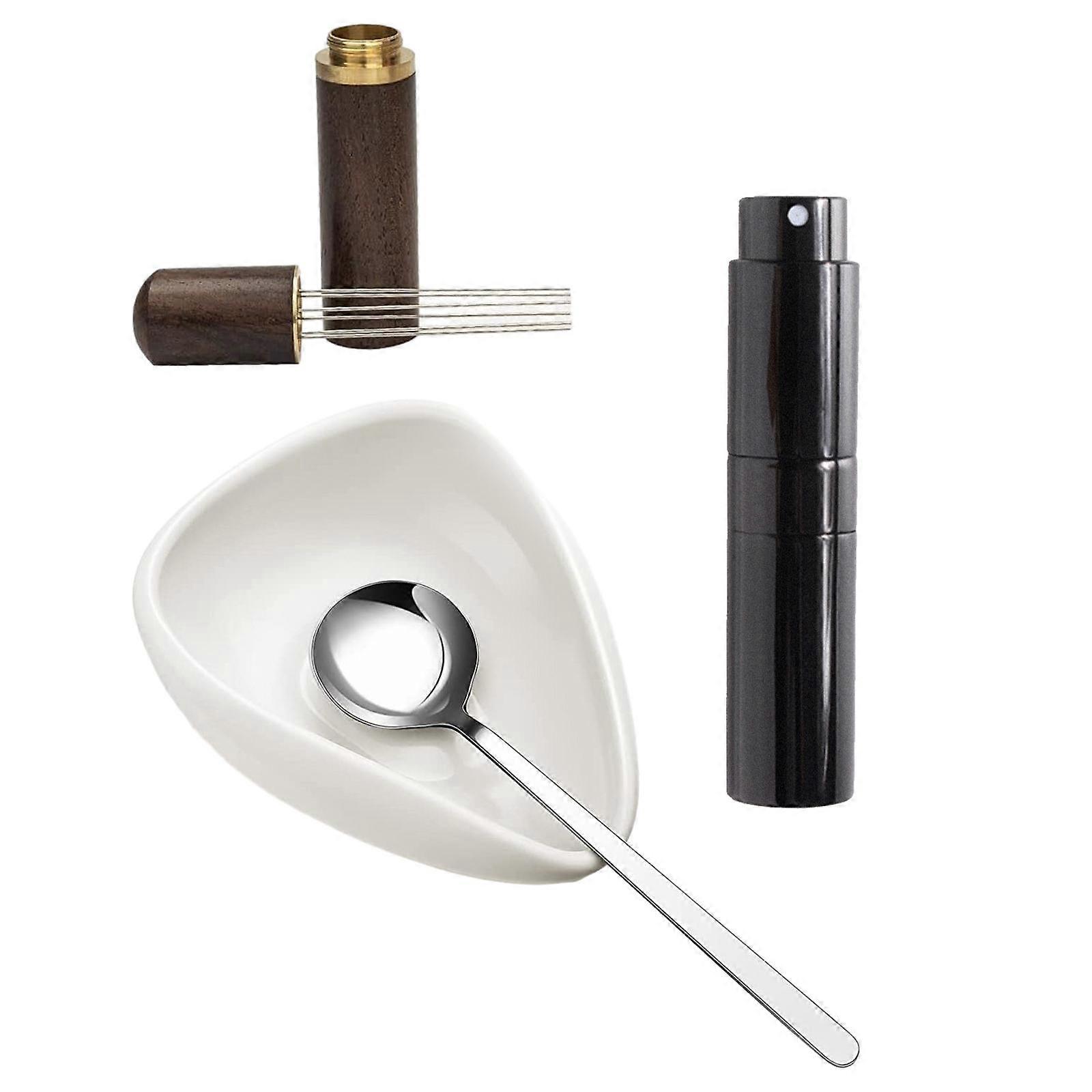 Sample Tray Coffee Machine Accessories with Spray Coffee Bean Weighing Bowls Style B