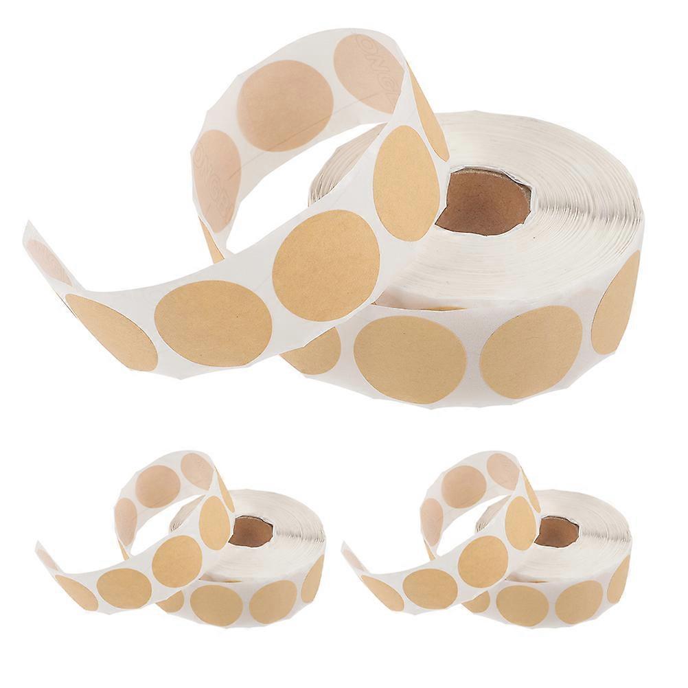 Kraft Paper Shooting Practice Stickers 3Pcs for Organizing