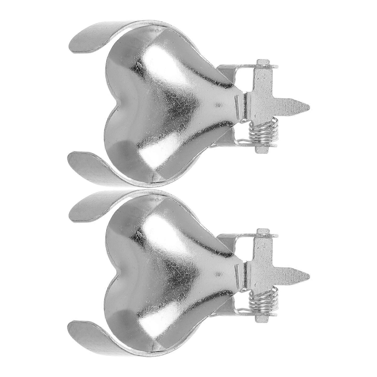 Heart Shaped Candle Wick Snuffer Metal Extinguisher for Home Use 4Pcs