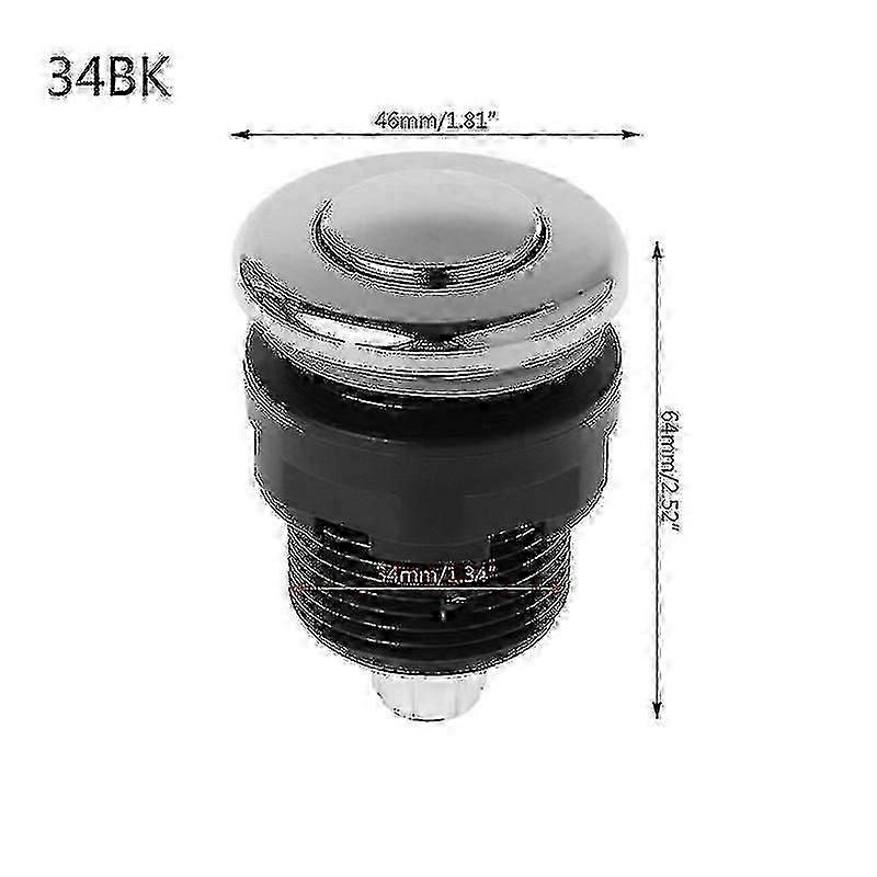 Air Pressure Switch On Off Push Button For Bathtub Garbage Disposal Whirlpool - JA