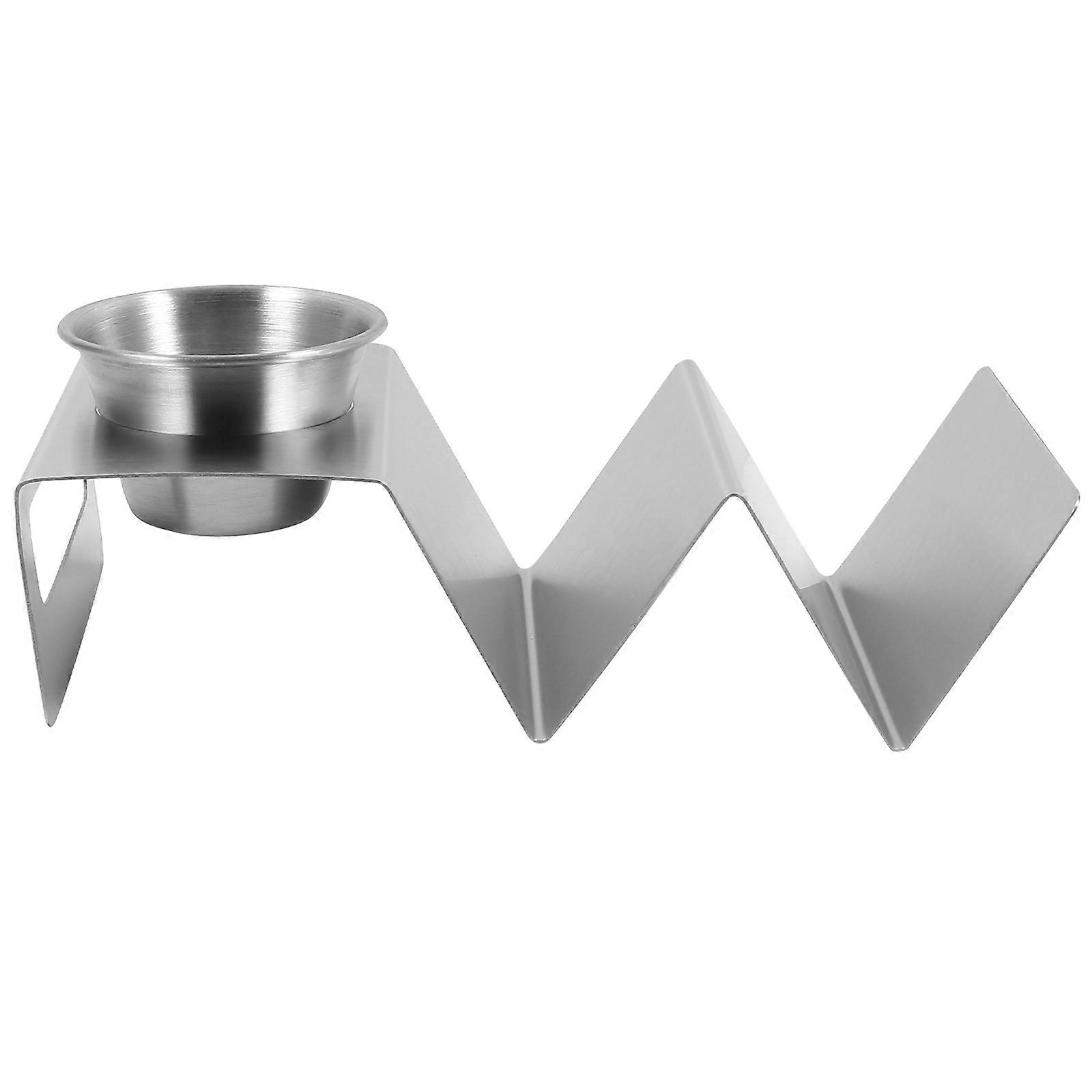 Rack Stainless Steel Taco Holder for Kitchen Use 3Pcs