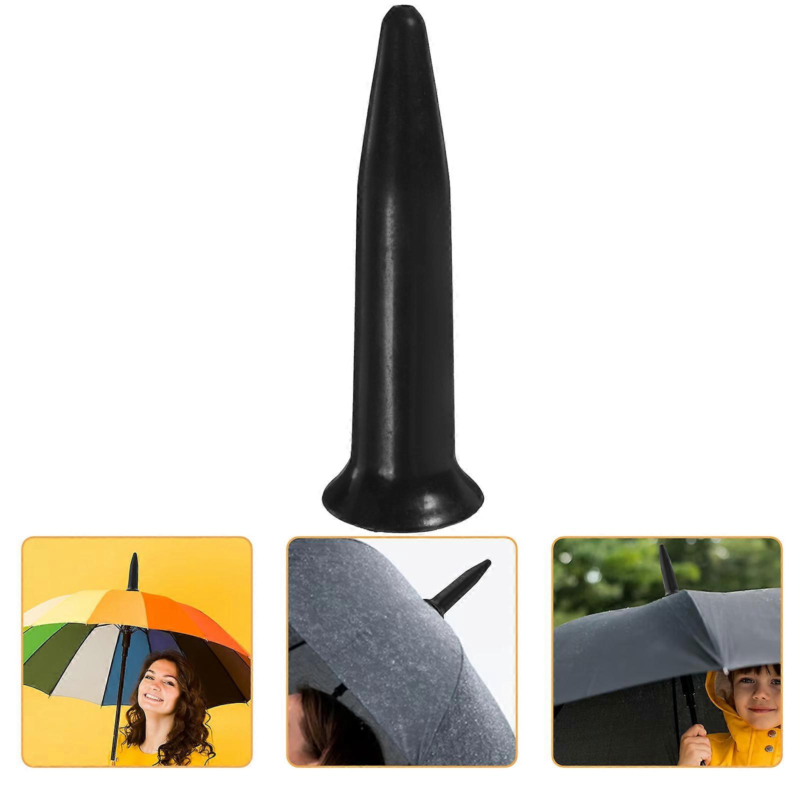 Plastic Umbrella Tip Caps Replacement Umbrella Accessory for 3Pcs Set
