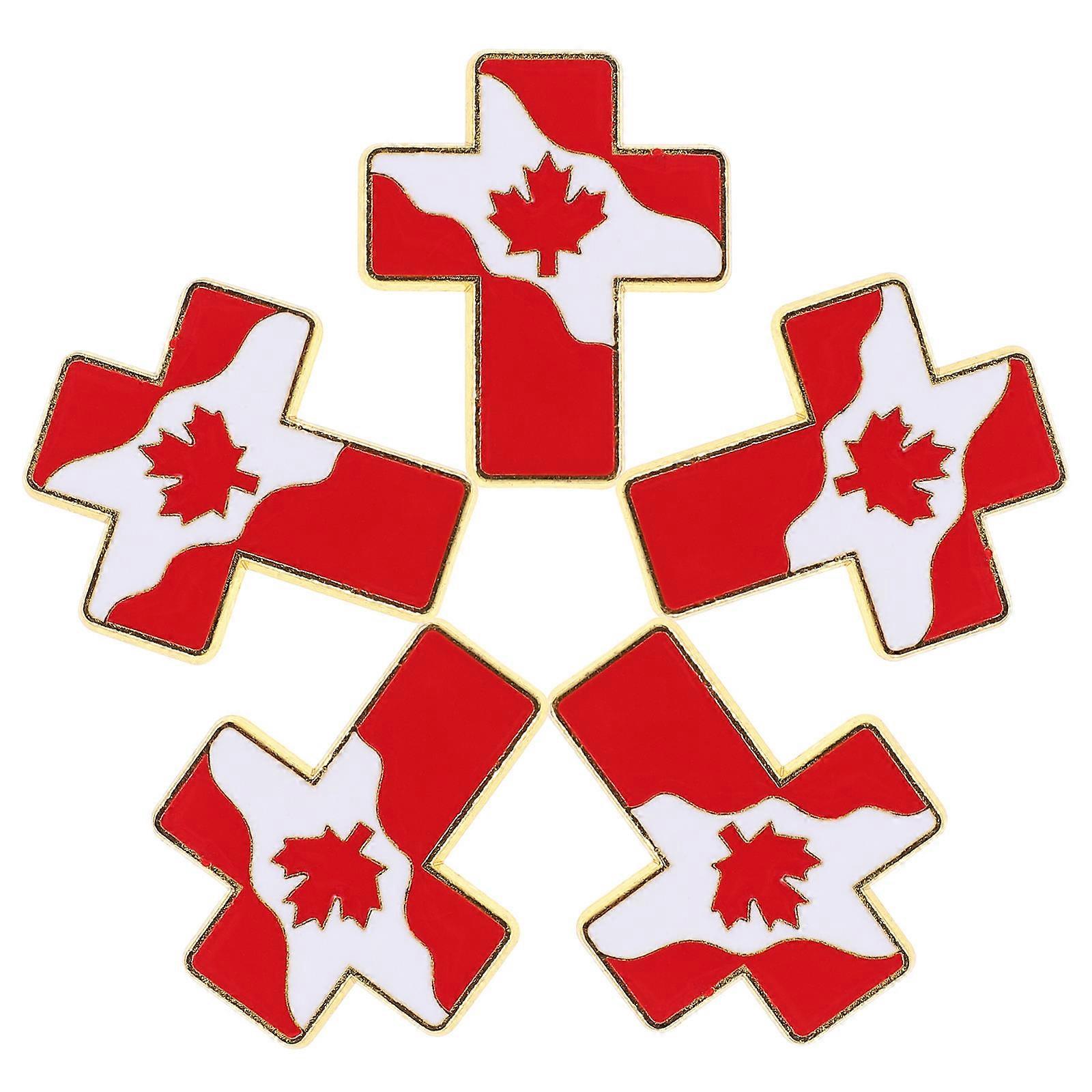 Canada Badge Metal Lapel Pins for National Pride 10Pcs Kit