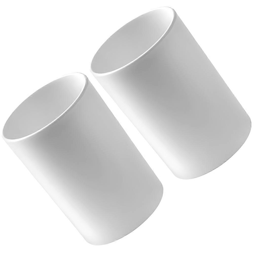Bathroom Cup for Storage Use 10Pcs White Reusable Toothbrush Holder Cups
