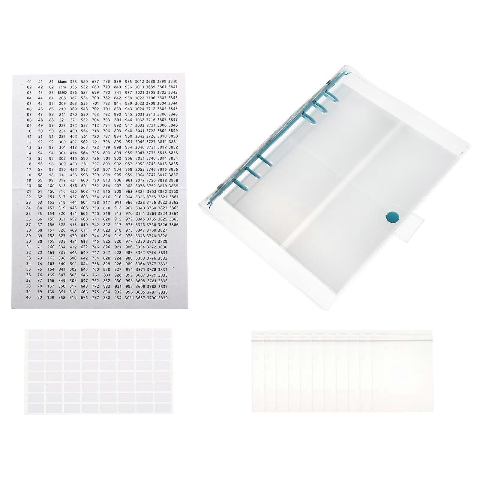 DIY Diamond Storage Book Storage Tool for Craft Organization 2Sets Blue