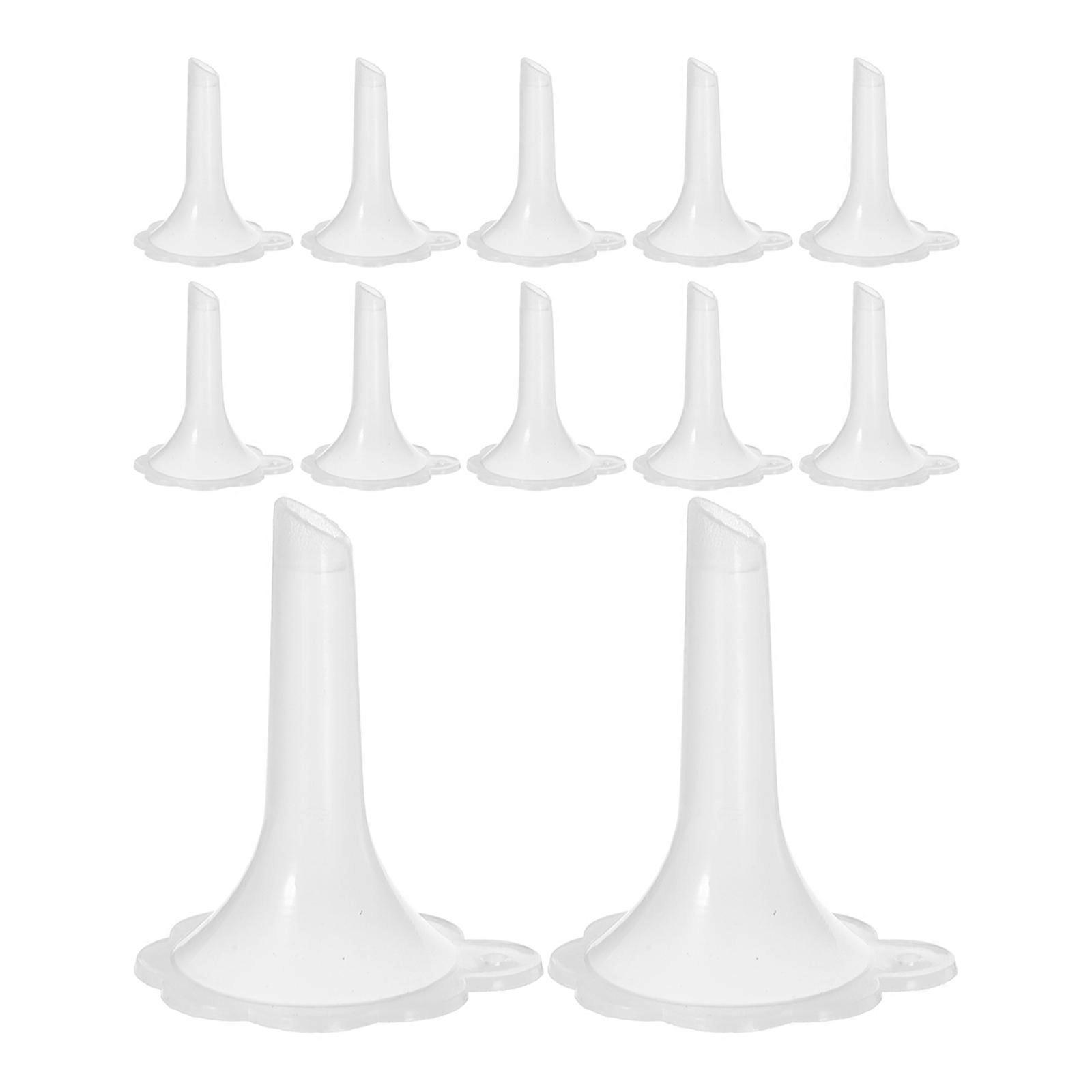Transparent Mini Clear Funnels for Filling 100Pcs Compact Liquid Transfer Funnels