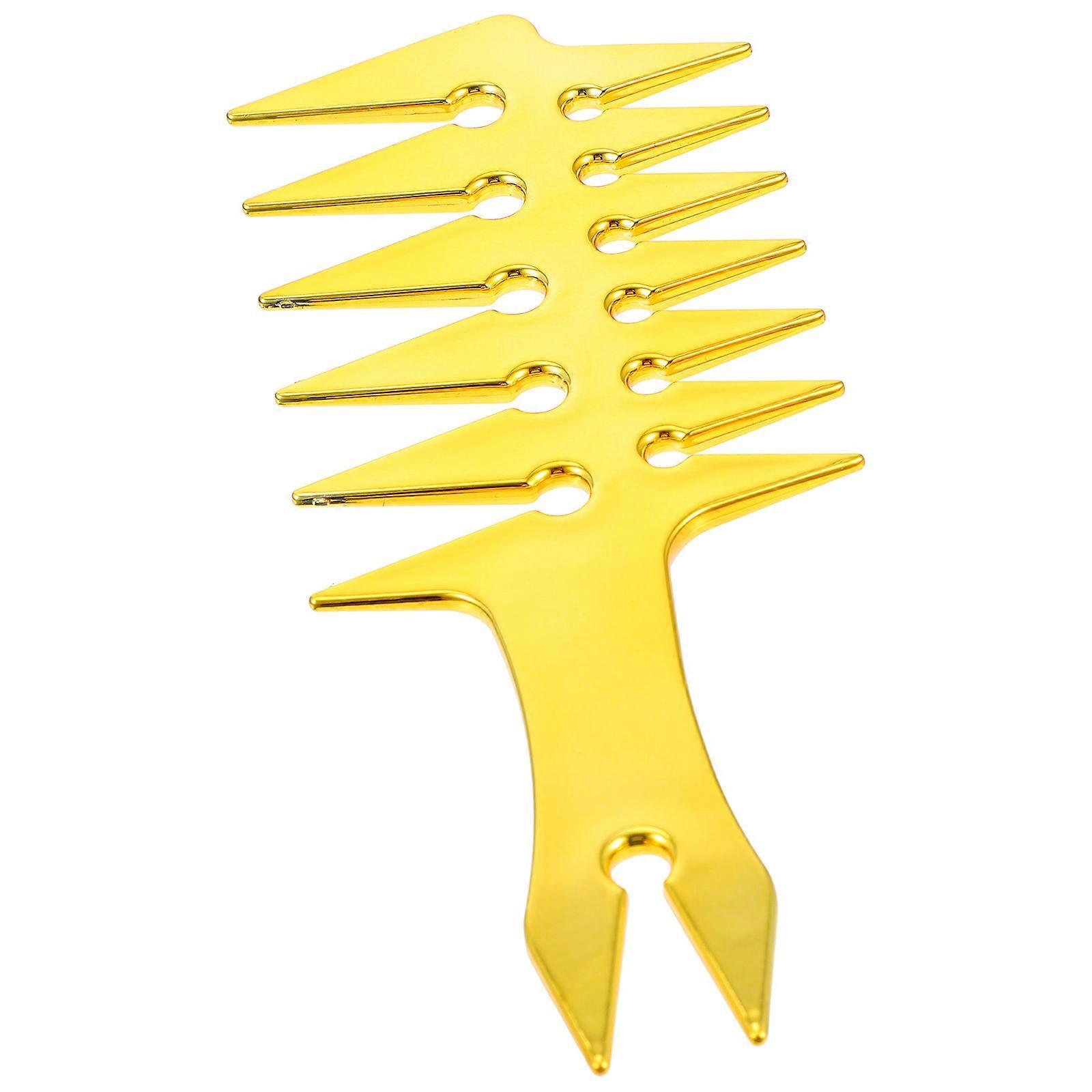 Hairdressing Comb Smooth Massage Mens Combs Hair Styling Random Color Easy To Shape 1Pack