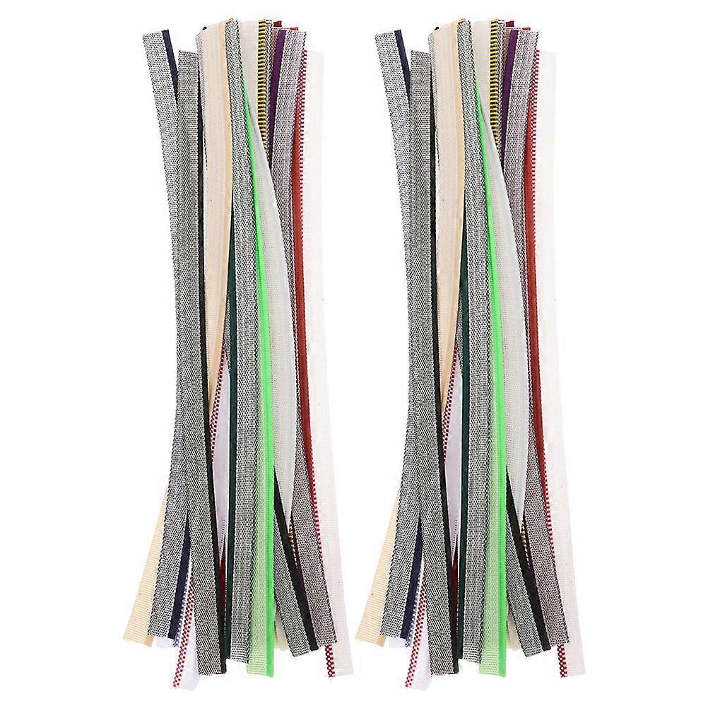 Bookbinding Headbands Endbands for Bookbinding 10Sets Cotton Assorted Color