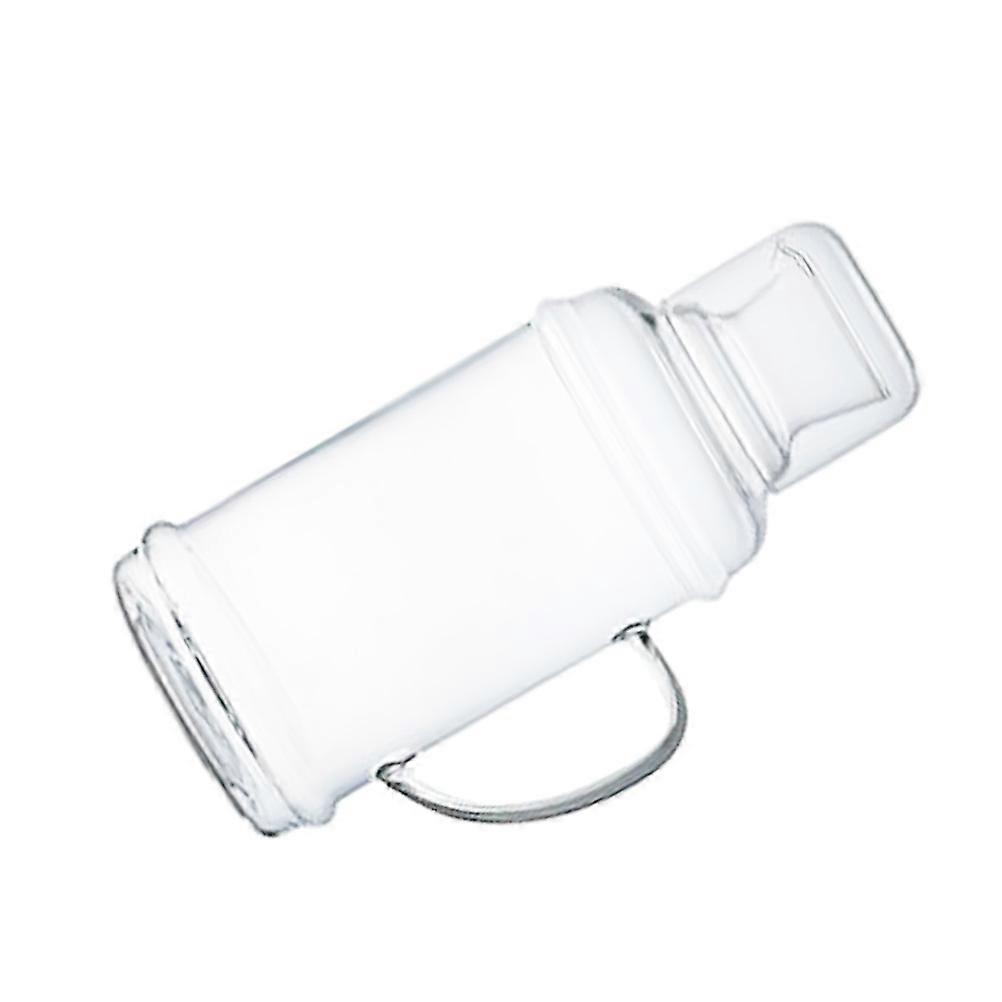 Storage Kettle Heat Resistant 3Pcs Transparent Glass Bottle for Home