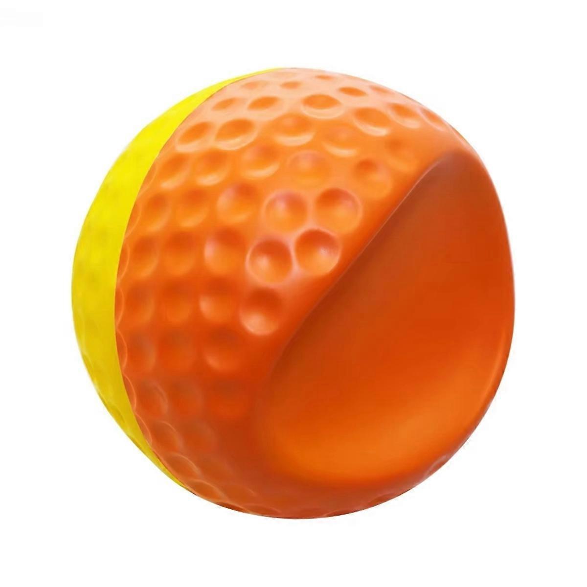 Golf Swing Trainer Aid Golf Swing Ball Alignment Orange