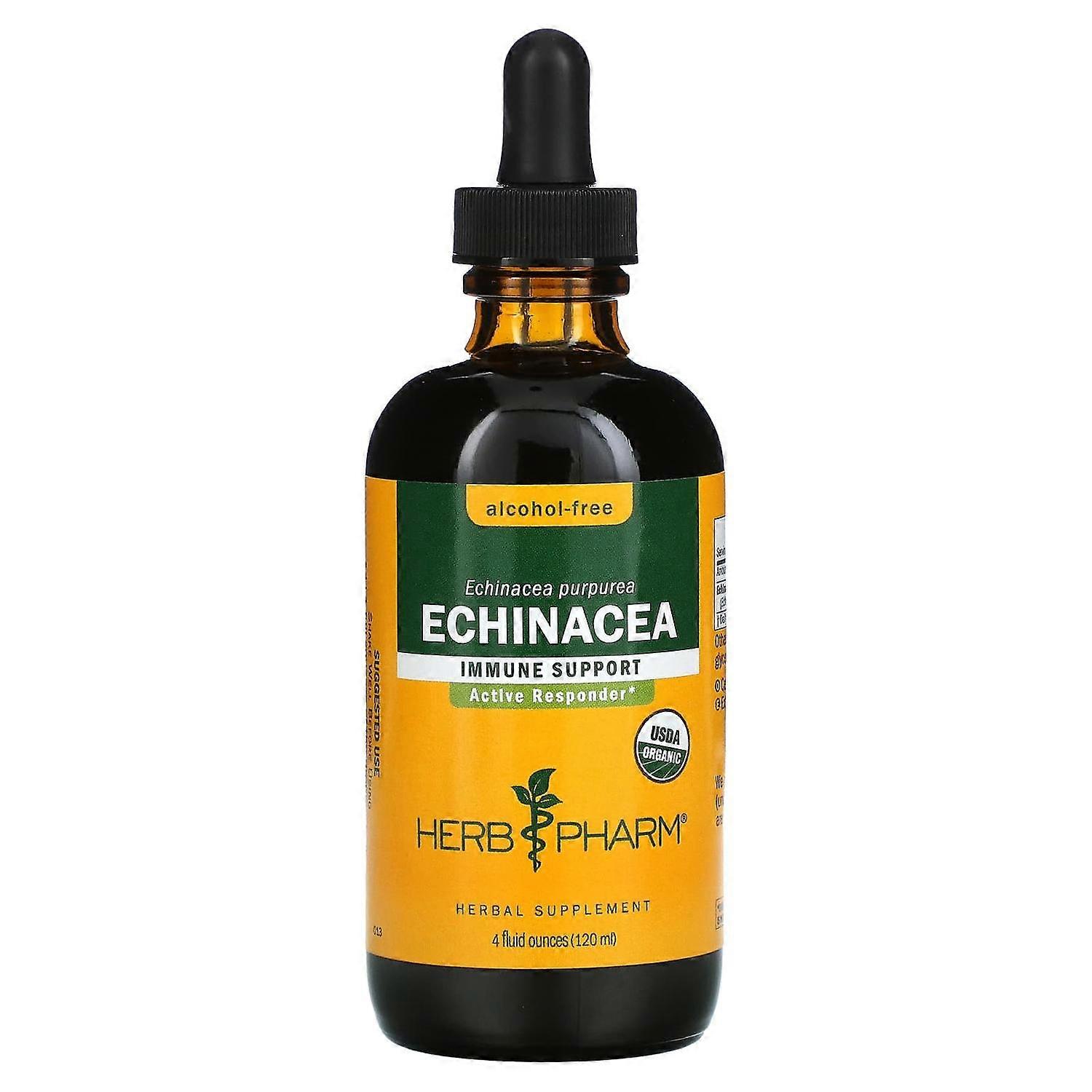 Herb Pharm, Echinacea, Alcohol-Free, 4 fl oz (120 ml)