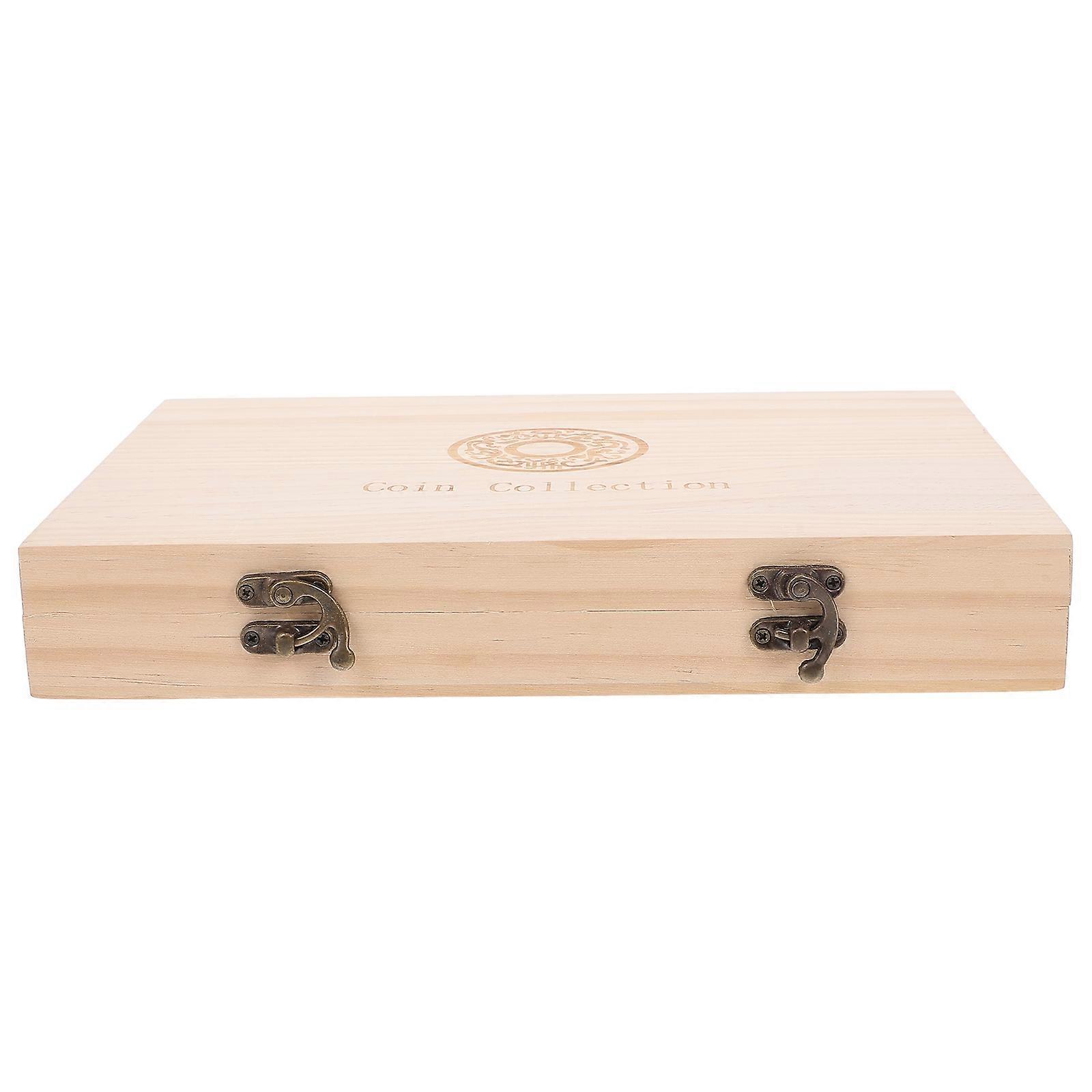 Wooden Coin for Storage with Material 100 Coins
