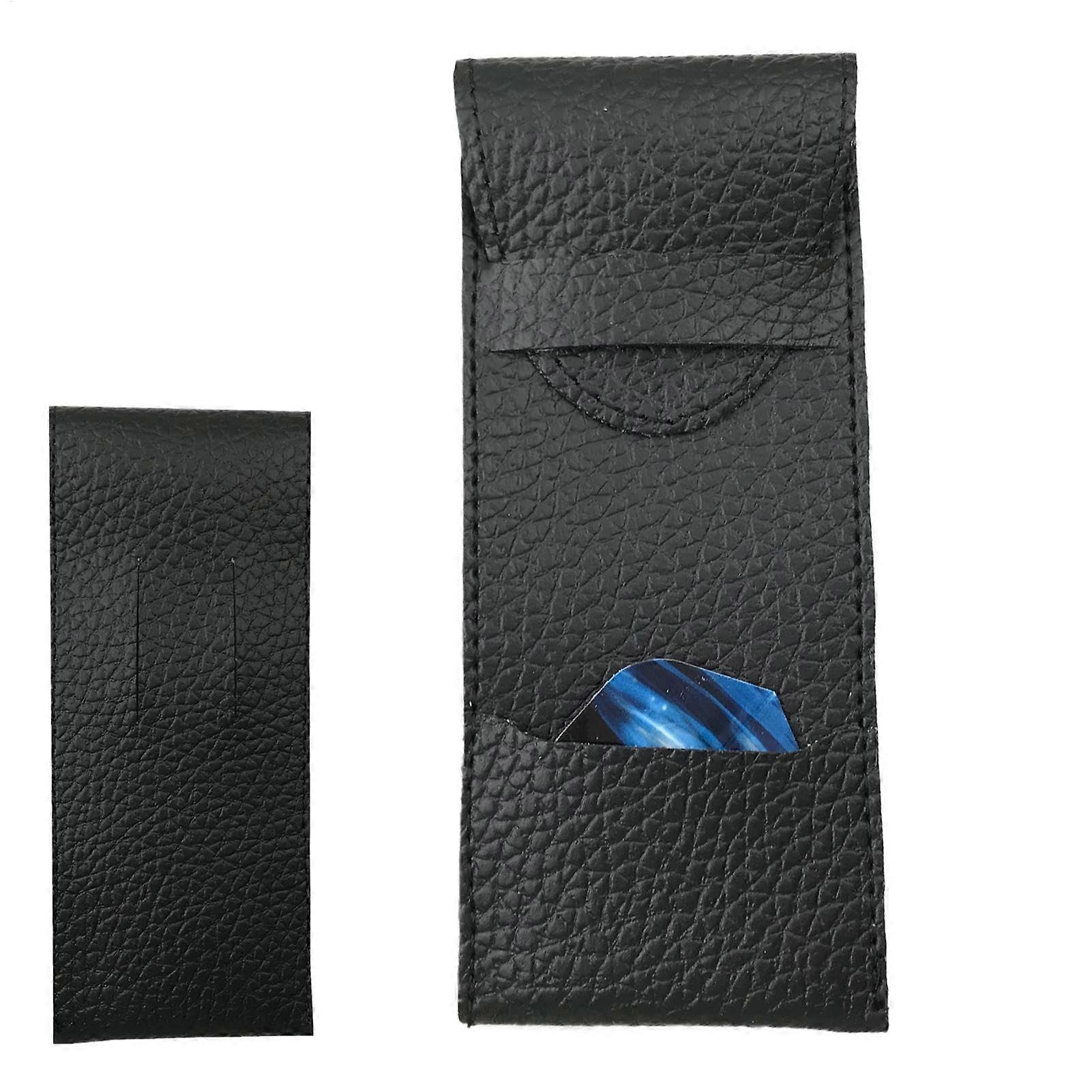 Dart Storage Bag PU Leather Dart Bag Portable Carry Storage For Home School Travel Indoor Dart Organizer
