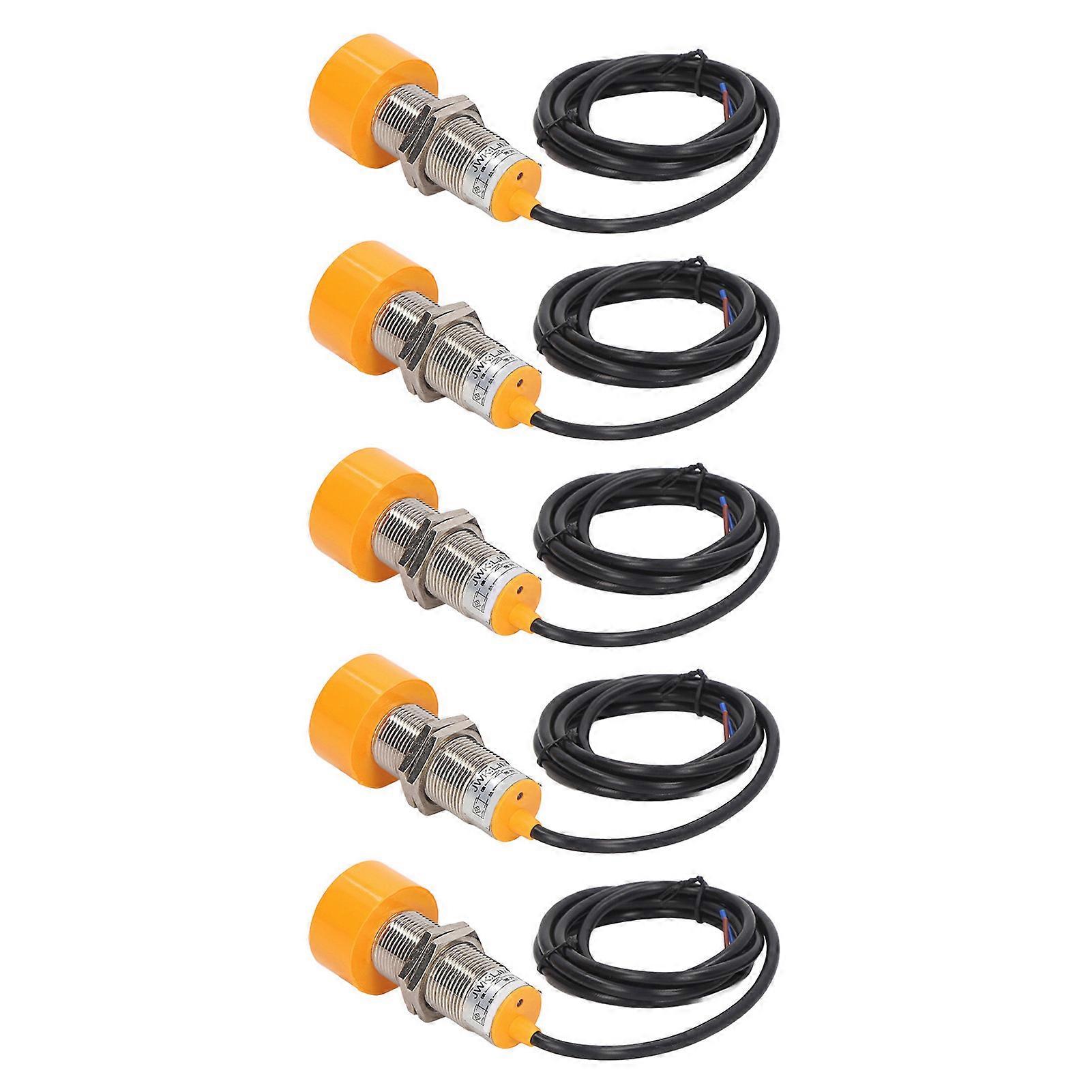 5Pcs LJM40M 20D1 Inductive Proximity Sensor 10-30VDC IP65