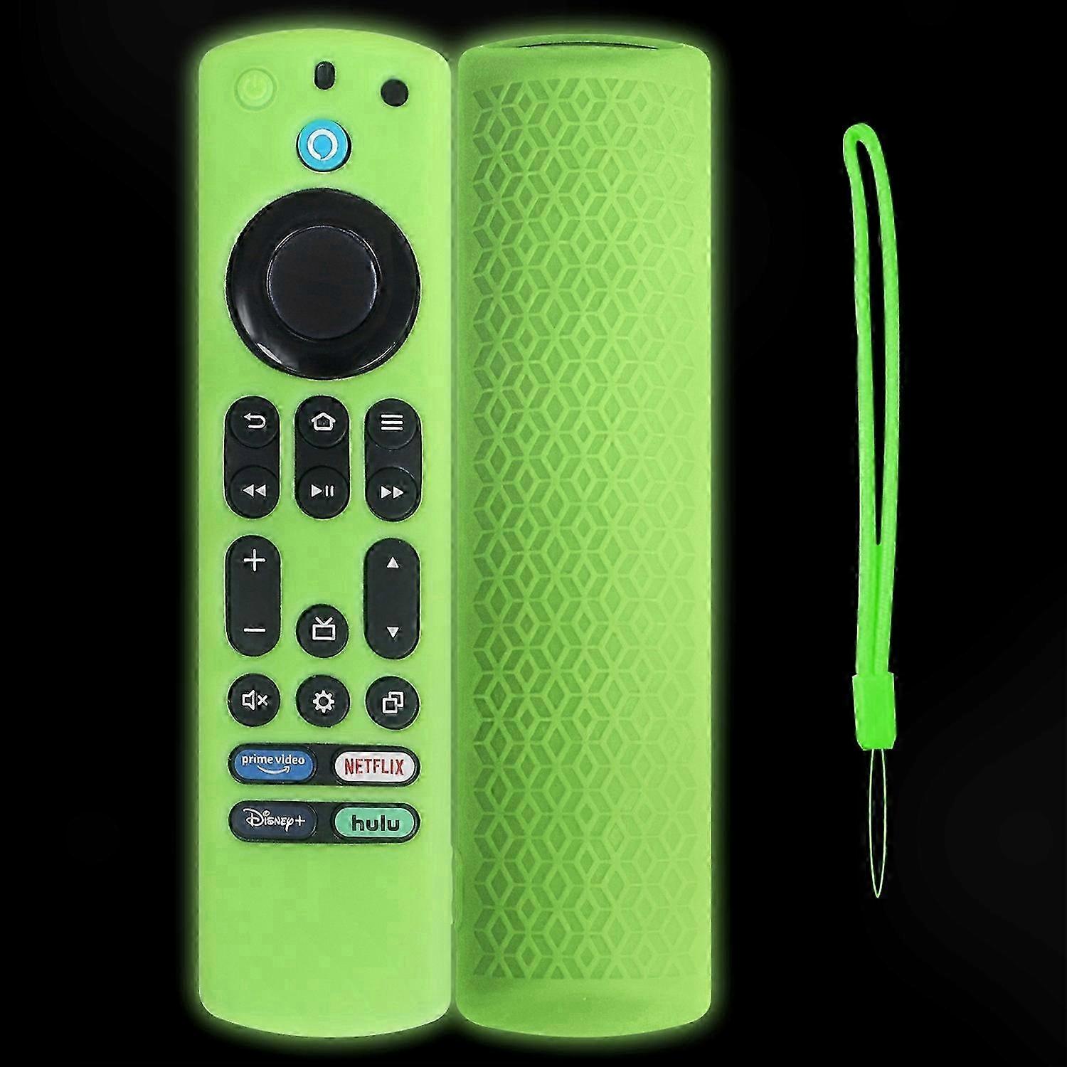 Protective Silicone Case with Strap for 4K Max Remote Control Cover Storage Solution