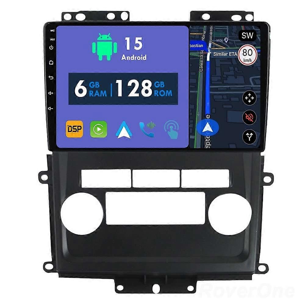 Car Radio 6G+128G CarPlay GPS Navigation Head Unit for Nissan Frontier 2009 - 2012 Xterra 2 N50 2008 - 2015 Android Auto Bluetooth Stereo Touch Screen