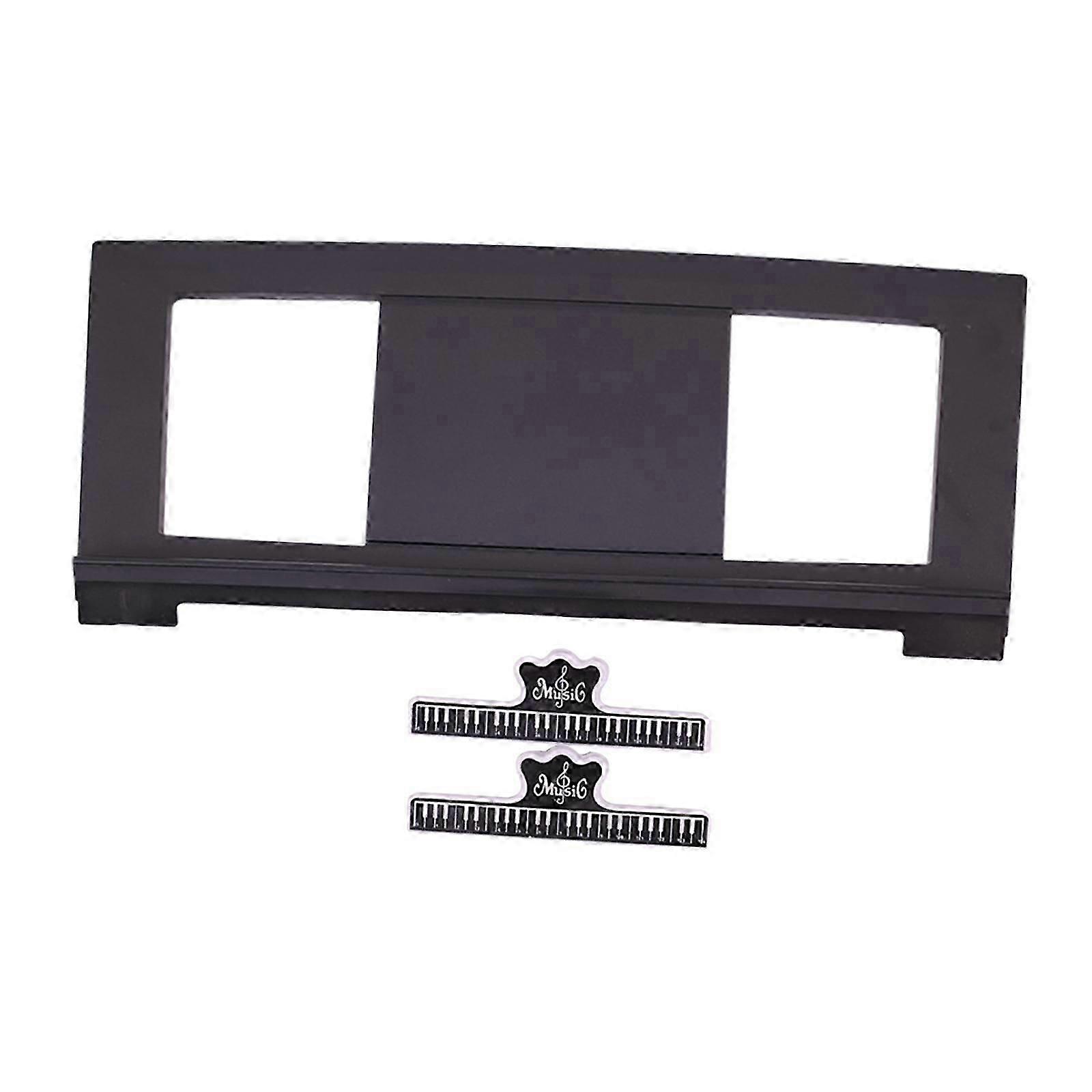 Keyboard Music Stand Bookcase Reading Book Stand Portable Music Sheet Stand8