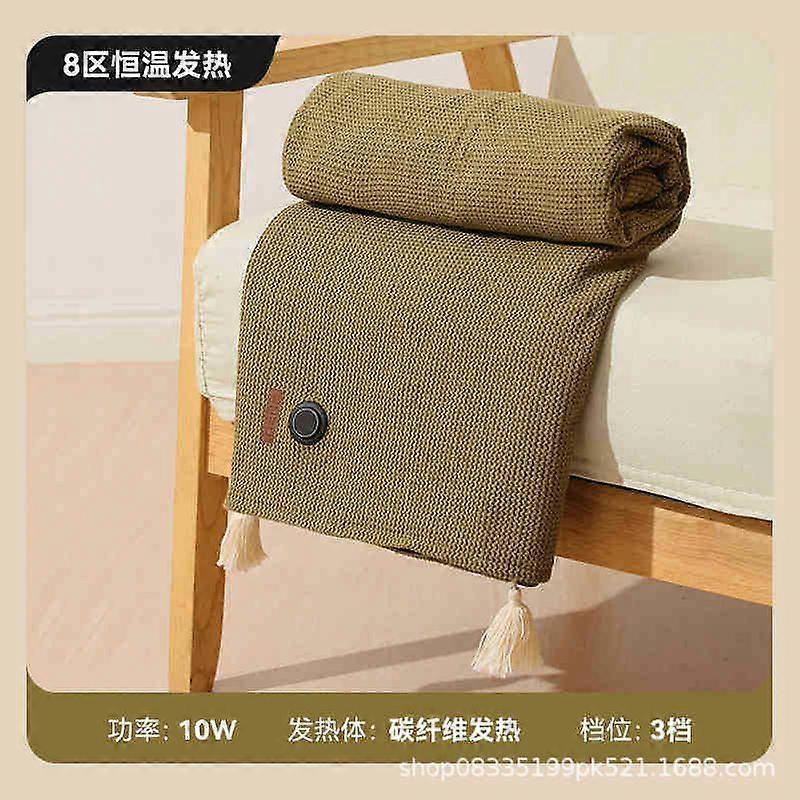 Smart Electric Heating Shoulder Blanket Three-Temperature-Setting Car Blanket Heated Blanket for Office and Home Use