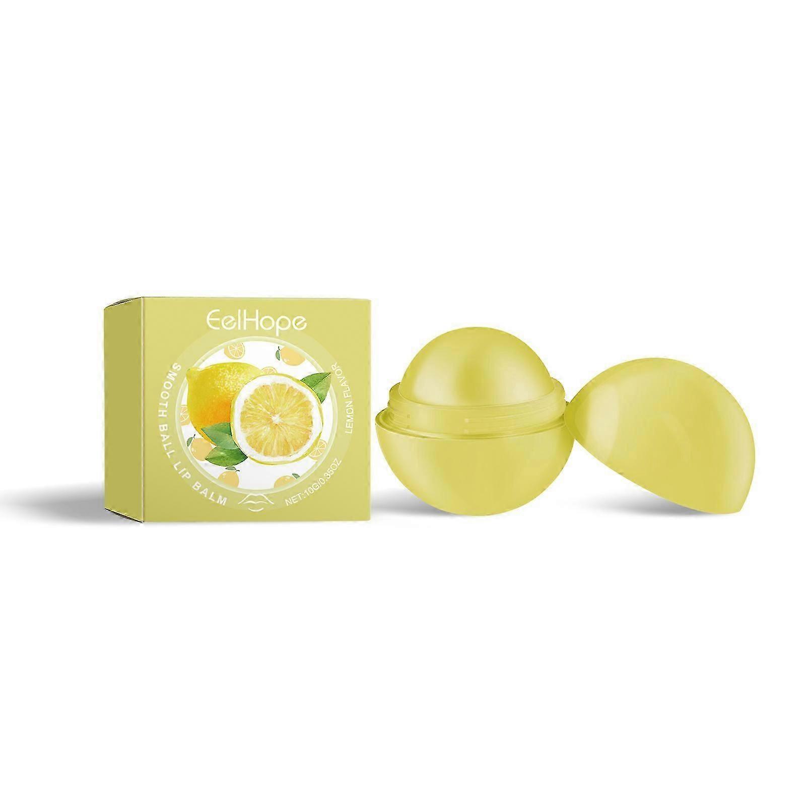 Hydrating Lip Balm with Glycerin & Avocado Butter  Nourishing, Long-Lasting Moisture, Natural Lemon Extract for Soft, Smooth, and Healthy Lips