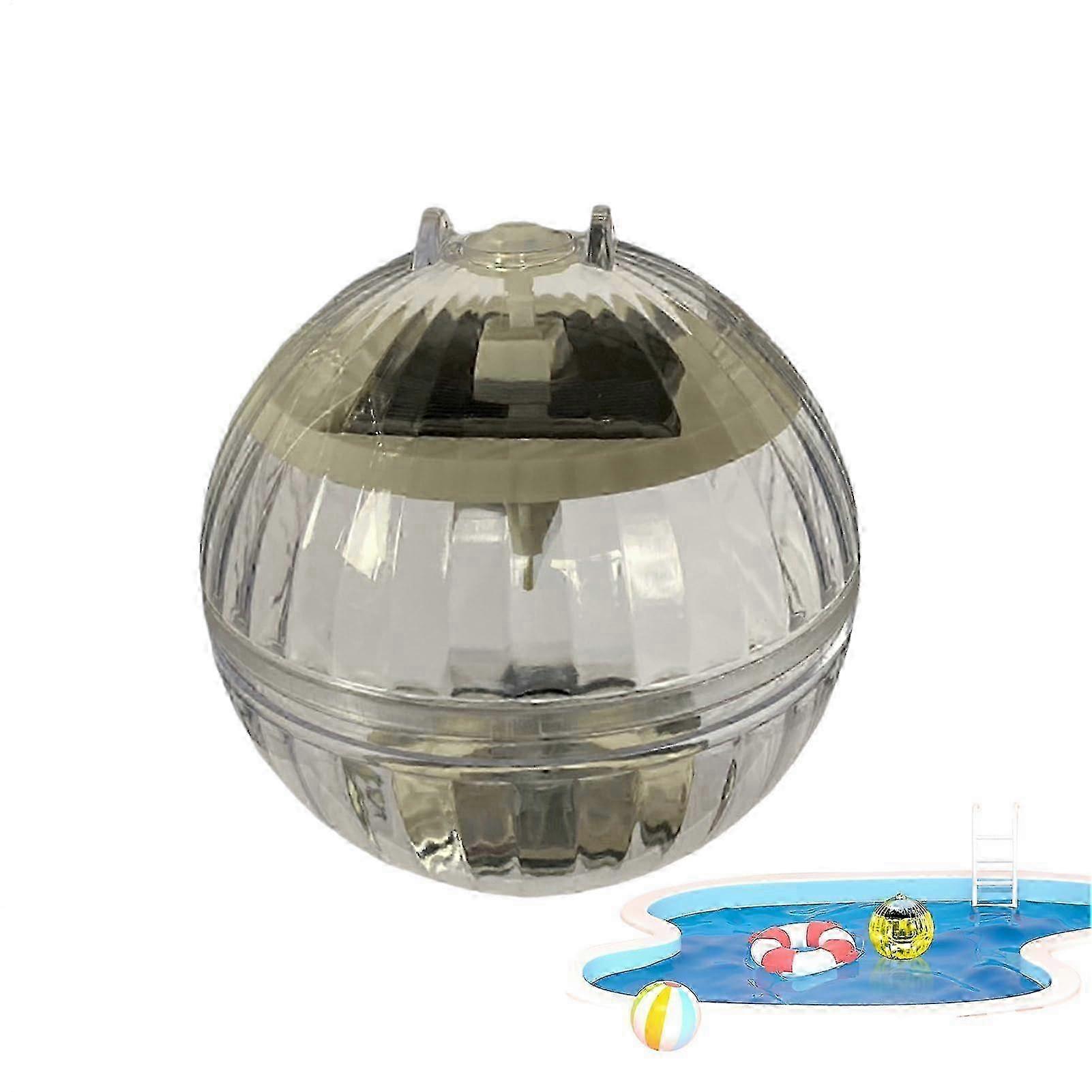 Floating Solar Pool Lights - Color Changing LED Fountain Light with Intelligent Sensor for Outdoor Decoration and Waterproof Design