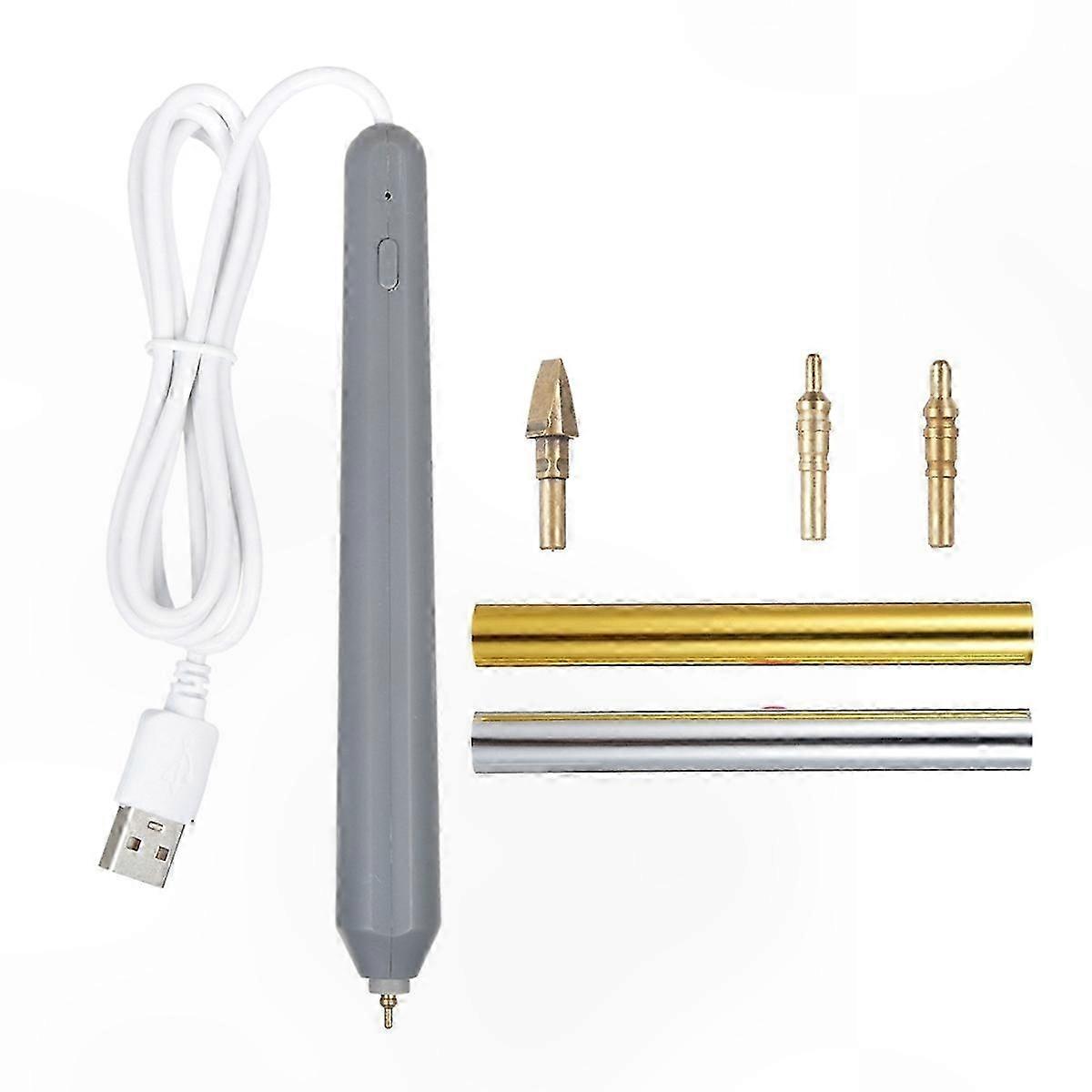 USB Heated Foil Stamping Pen Set for Crafting and Scrapbooking