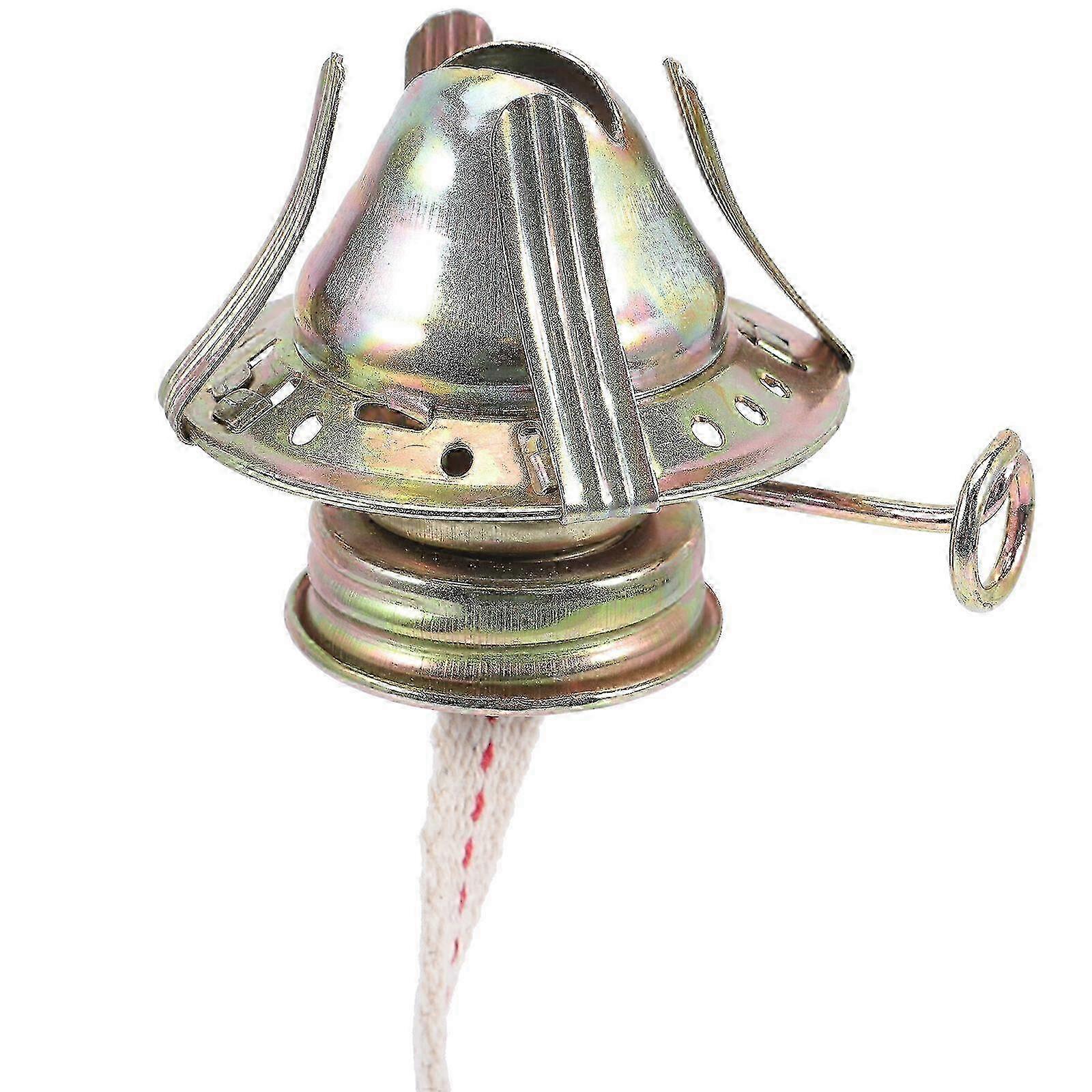 Oil Lamp Replacement Burner Kerosene Oil Burner with Wick Chimney Holder for Kerosene Lamp