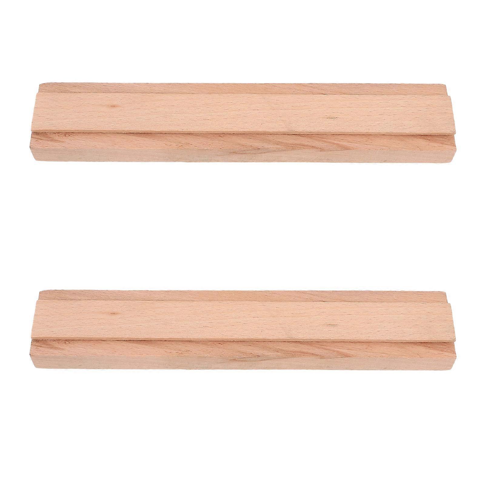 Wooden Drawer Slides for Smooth Drawer Operation 2Pcs Replacement Rail Track