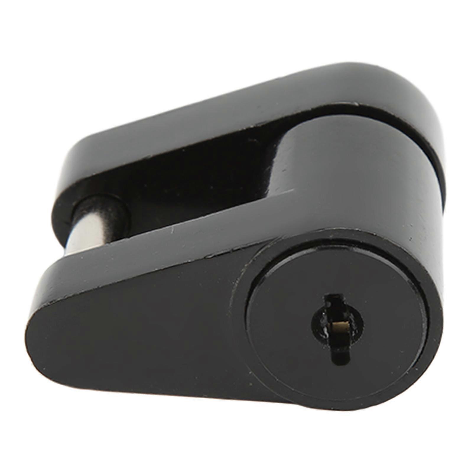 RVトレーラーヒッチカプラーロックブラック亜鉛合金トラック用固定