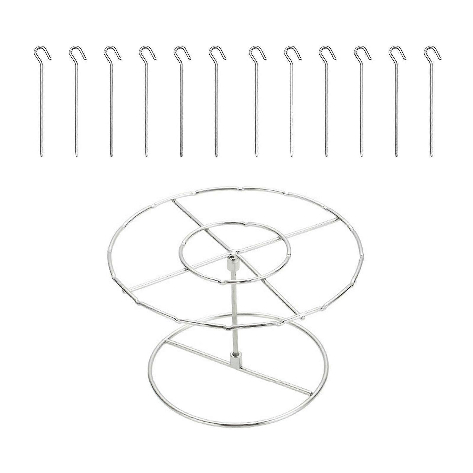Strong Rustless Air Cooker Barbecue Rack Heat Distribution Structure For Home Cooking And Healthy Meals Multicolor