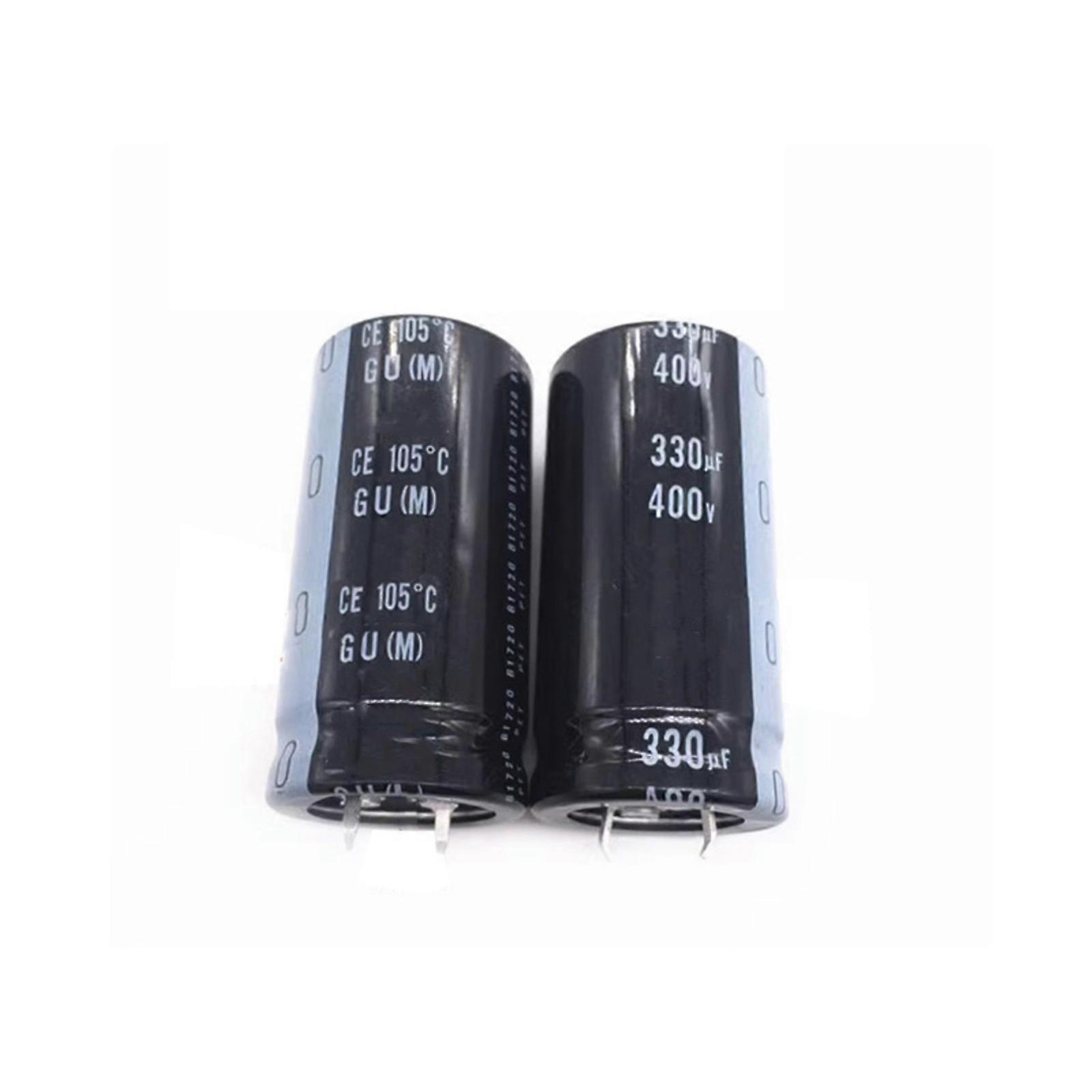 High Stability 330UF 400V Electrolytic Capacitors Aluminum Shell Design For Harsh Environment Multicolor