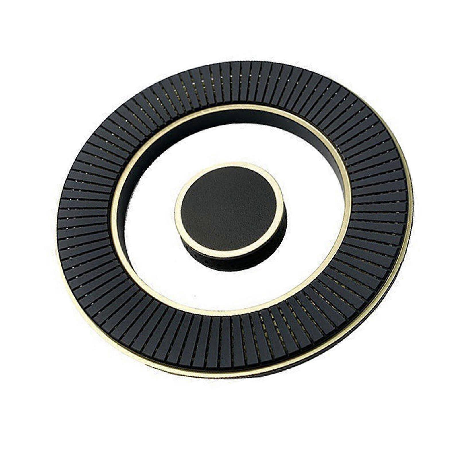 Set of 2 Kitchen Appliance Part Embedded Stove Diffusers Burners Core Gas Range Flame Hood Iron Texture for Kitchen Use Multicolor