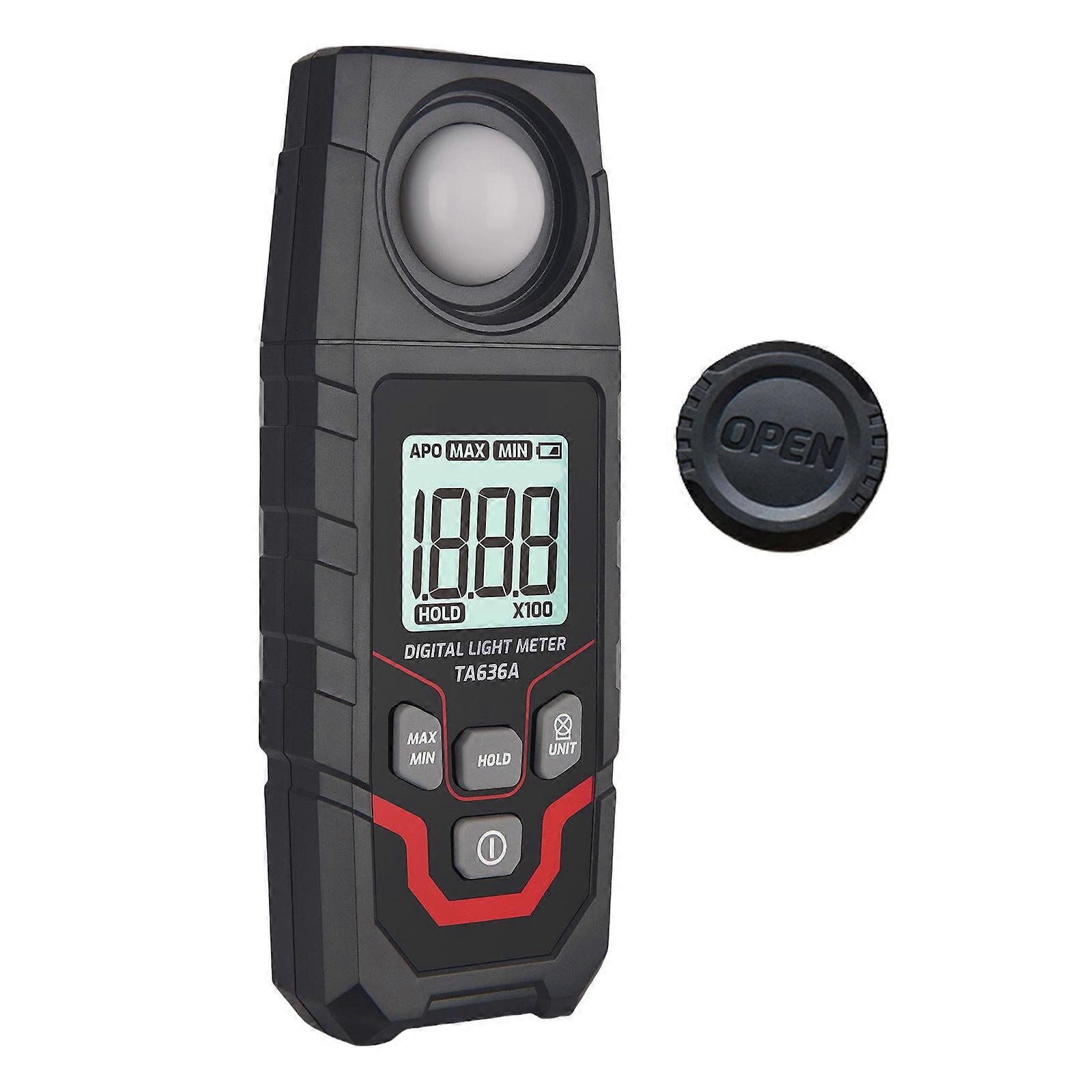 Professional Photometer Light Intensity Tester for Comprehensive Lighting Assessment with High Accuracy & Fast Response Multicolor