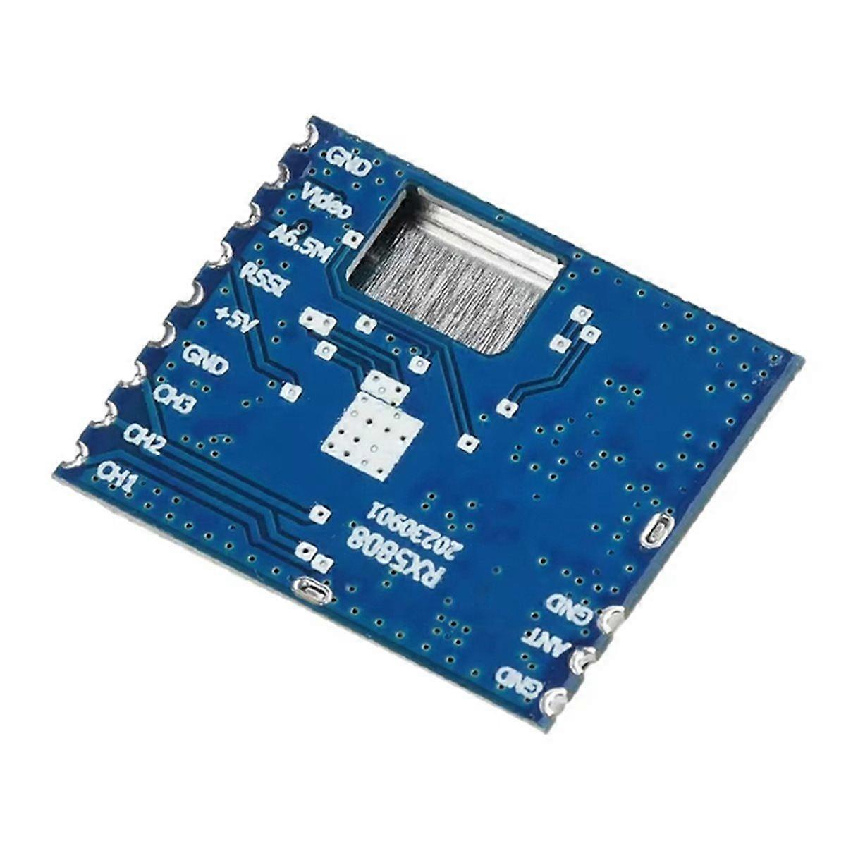 5.8GHz Wireless Audio Video Receiver Module RX5808 for FPV Drone Monitoring System with PLL Low Pow